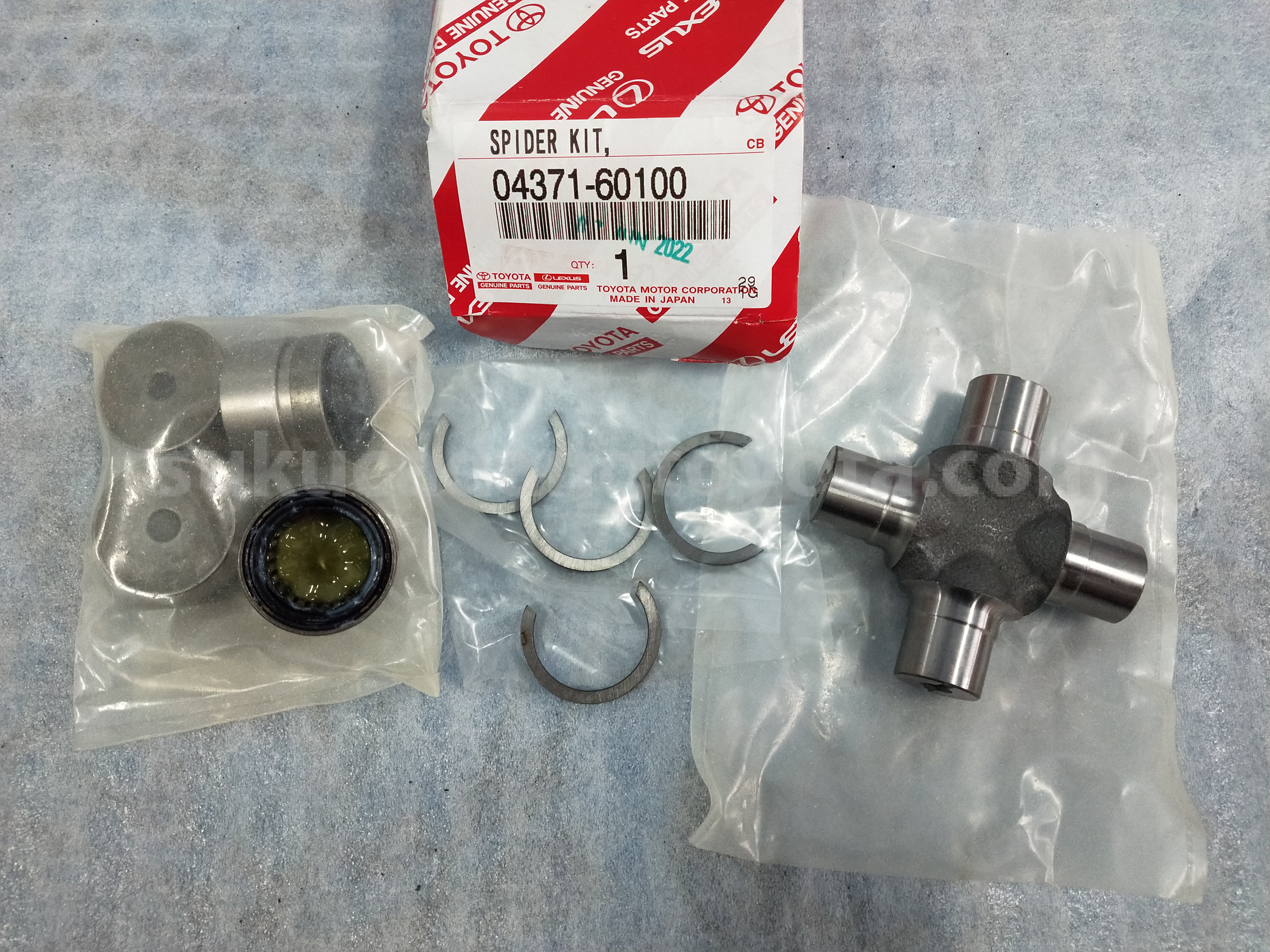 0437160100 SPIDER KIT, - TOYOTA