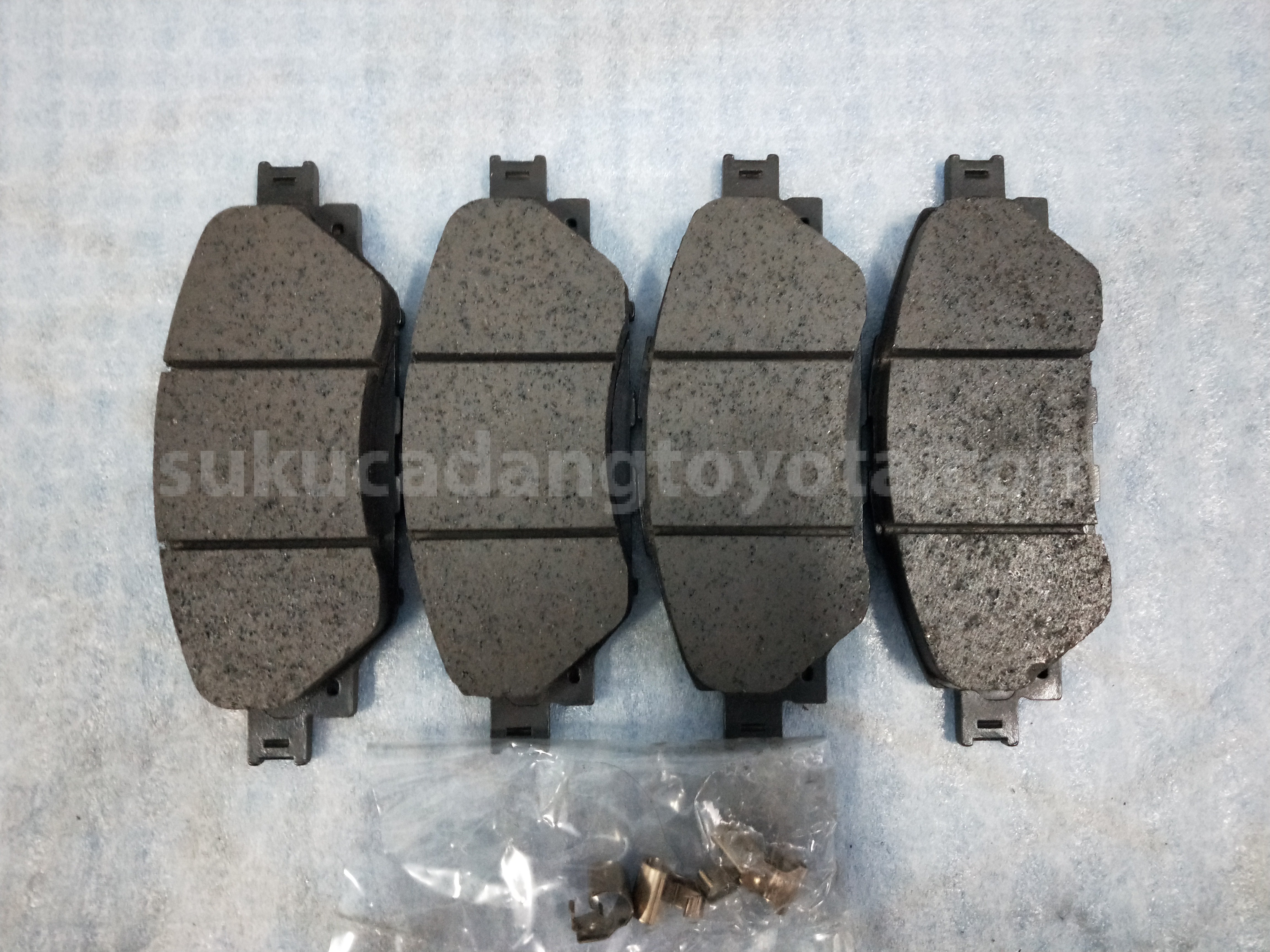 044650K420 PAD KIT, DISC BRAKE - TOYOTA