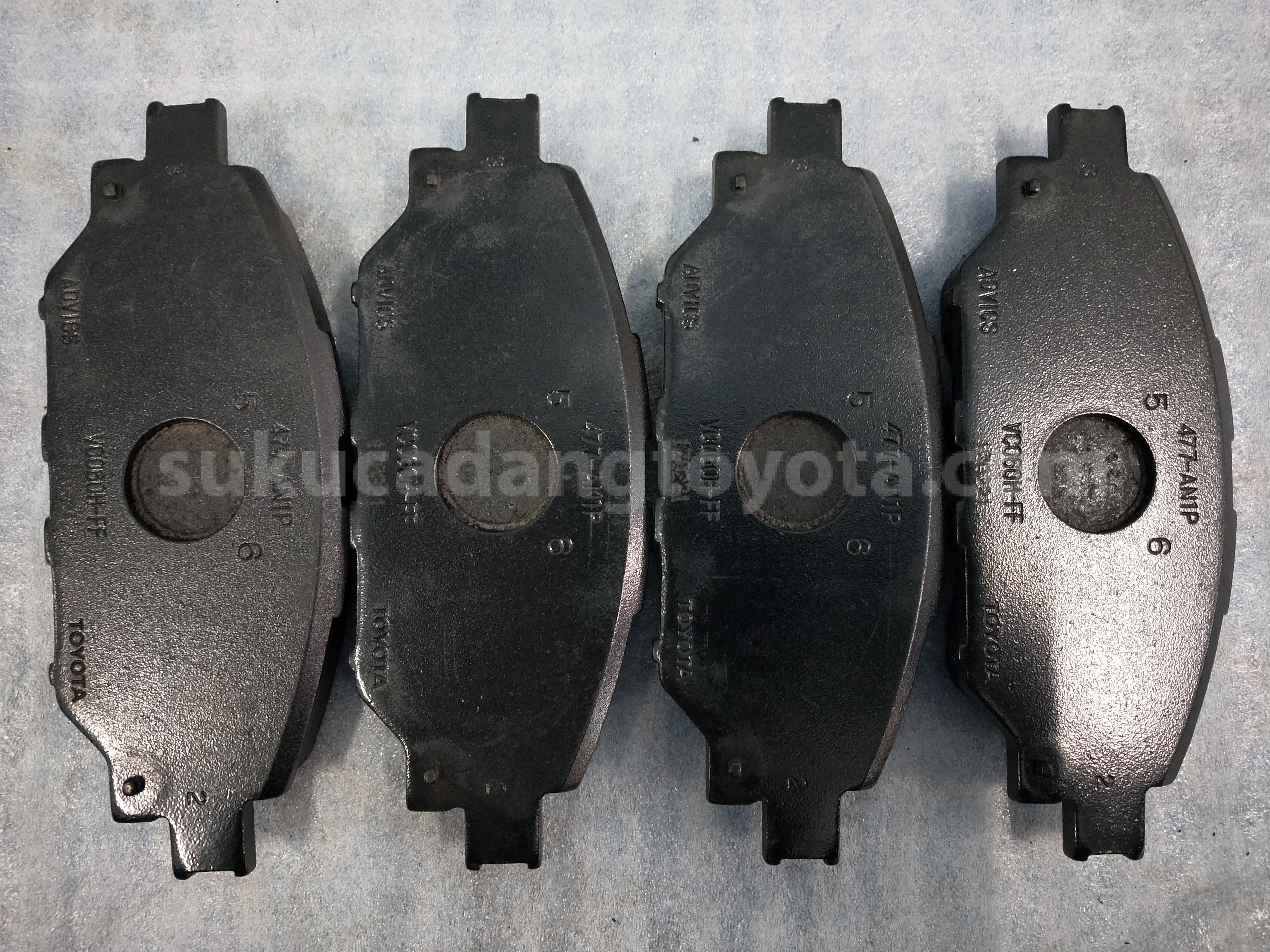 044650K420 PAD KIT, DISC BRAKE - TOYOTA