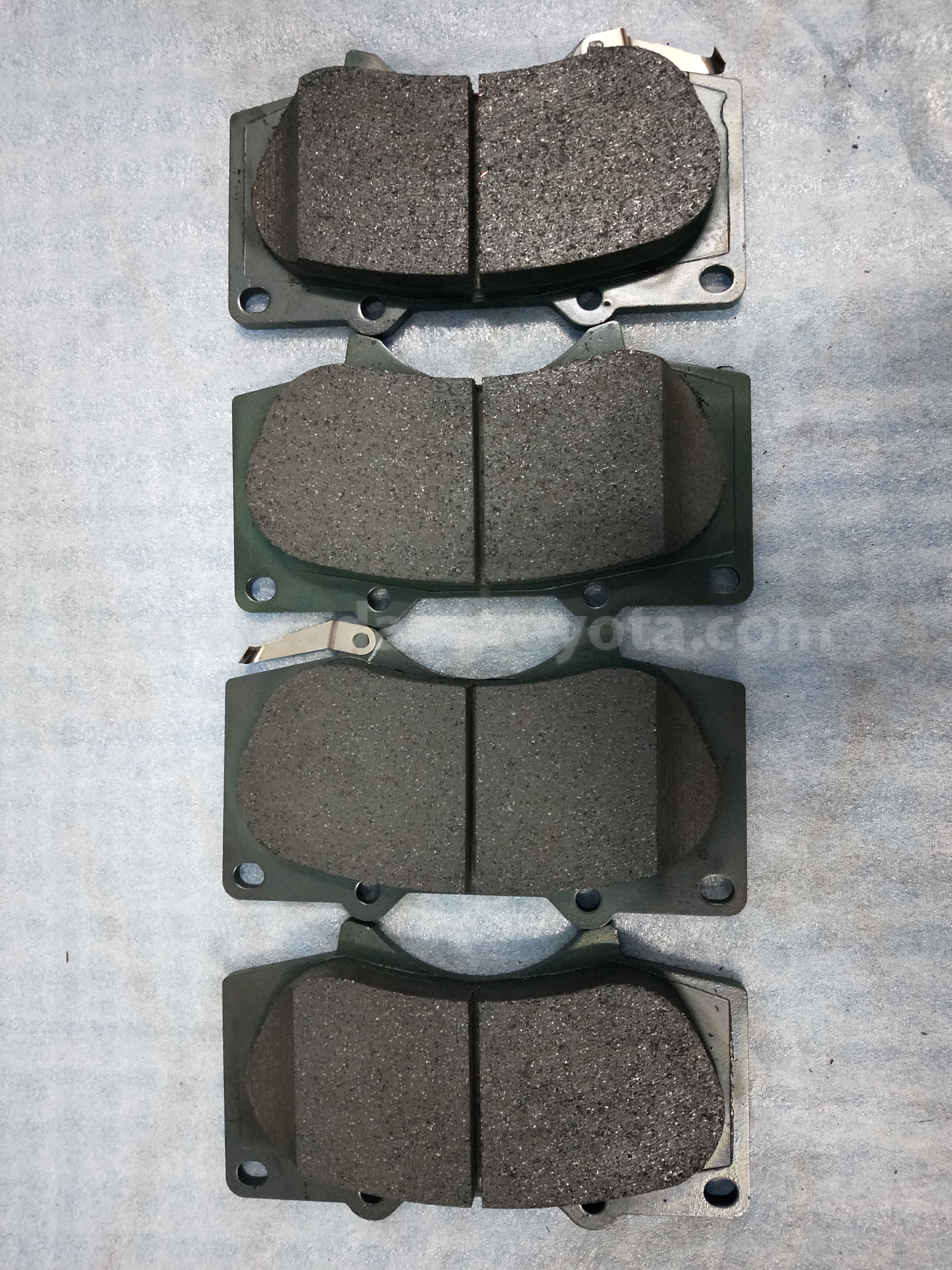 044650K580 PAD KIT, DISC BRAKE - TOYOTA