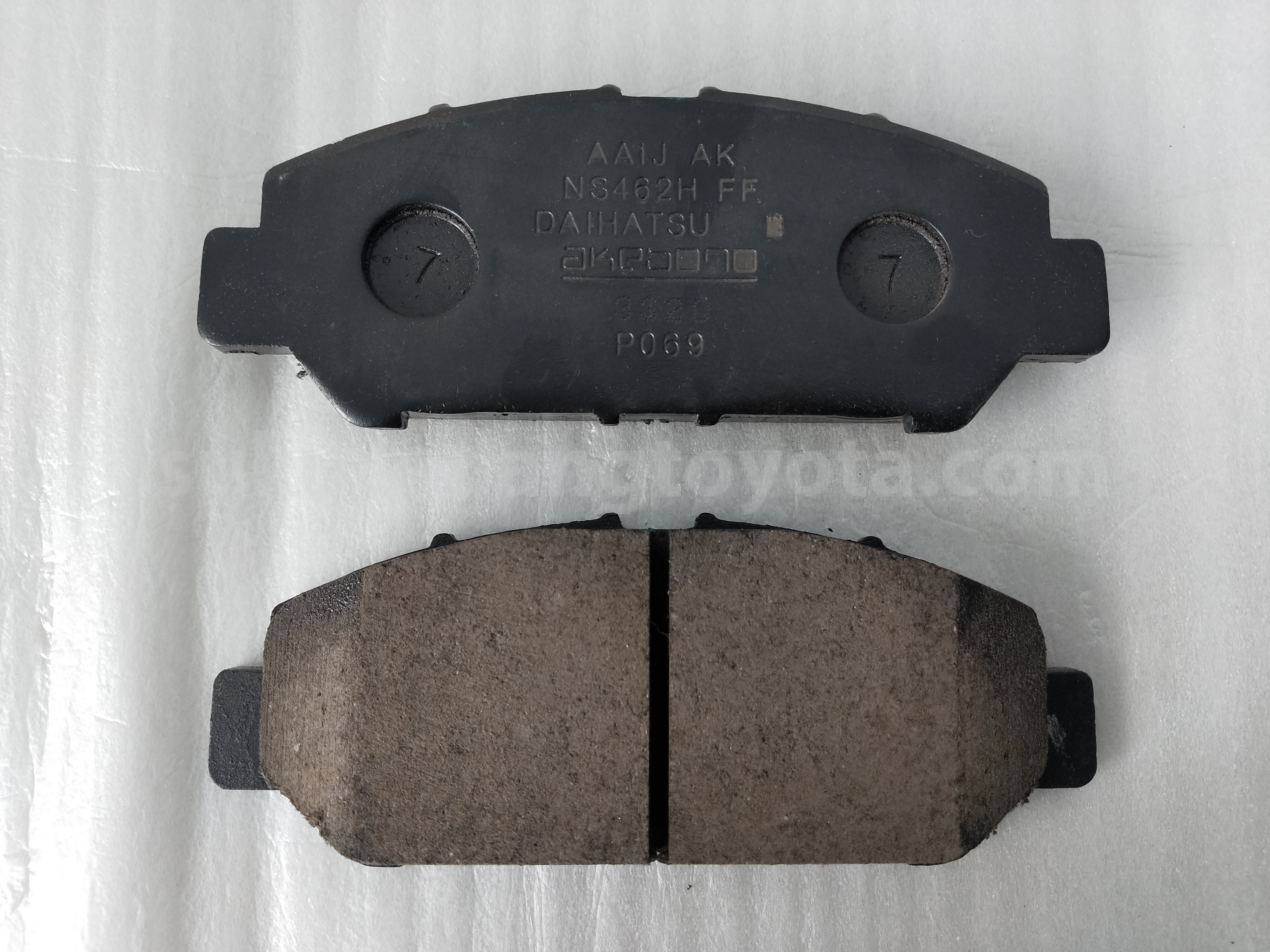04465BZ300 PAD KIT, DISC BRK FR - TOYOTA