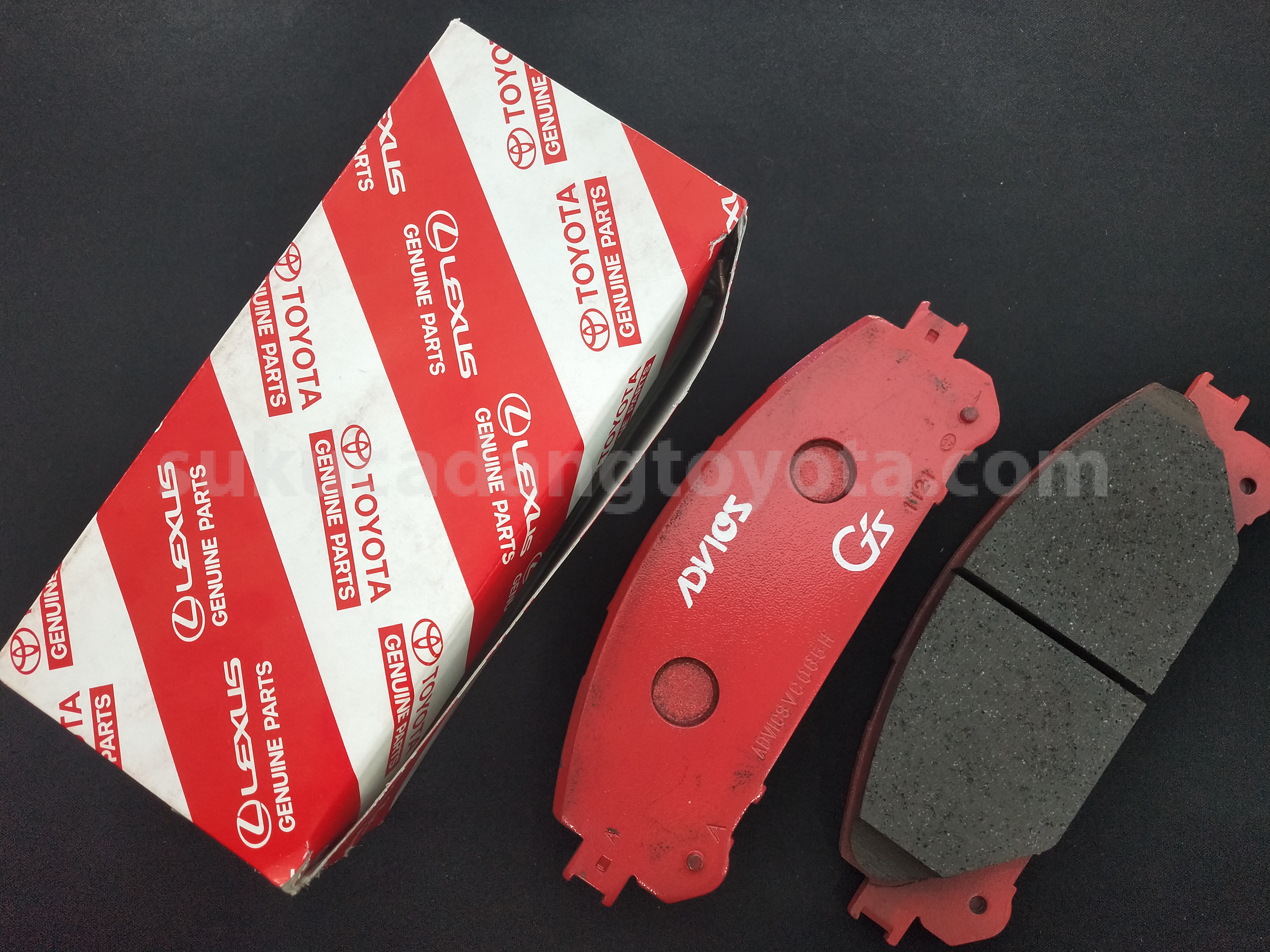 04465WY020 PAD KIT, DISC BRAKE - TOYOTA