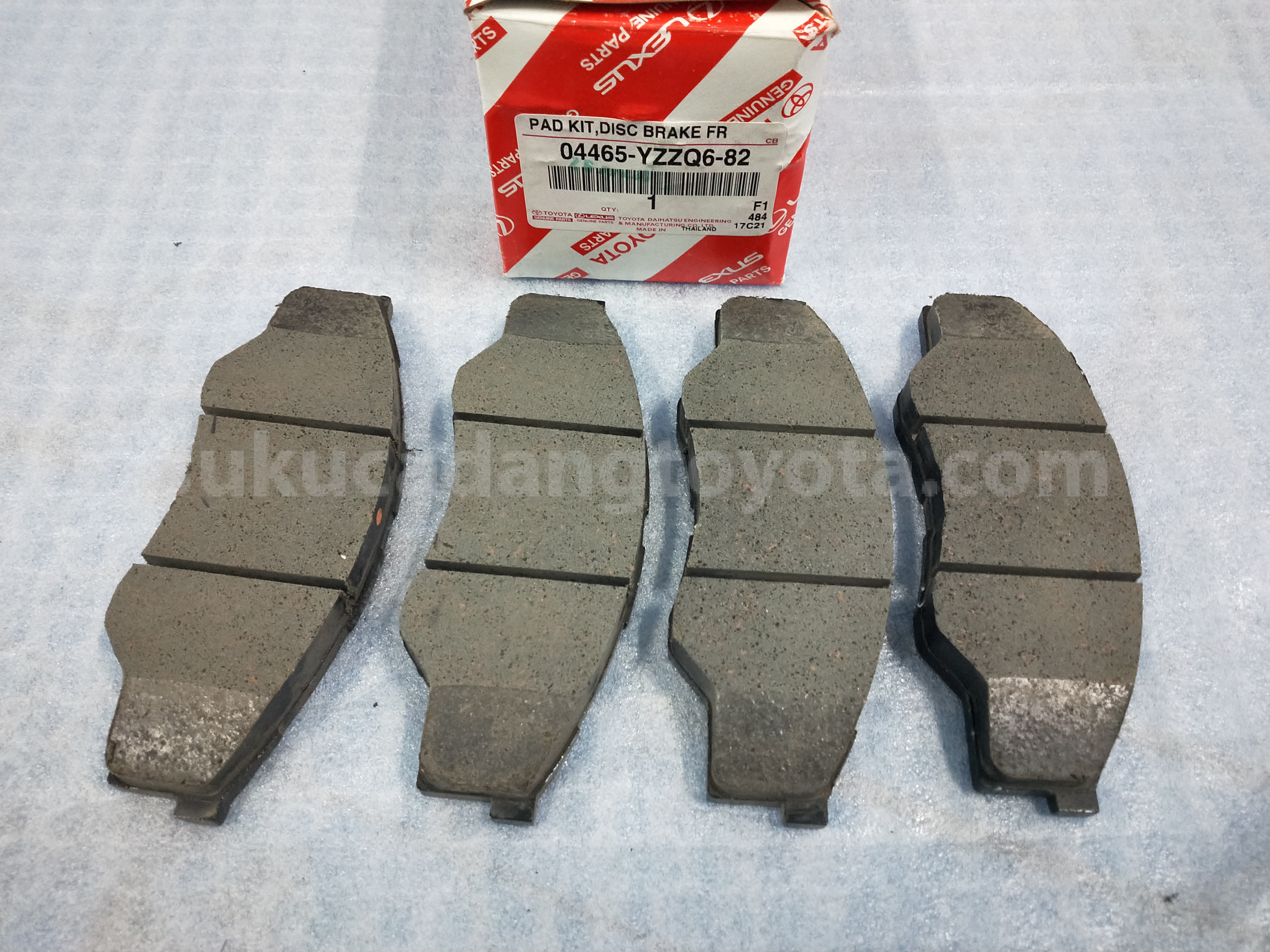 04465YZZQ682 PAD KIT,DISC BRAKE F - TOYOTA