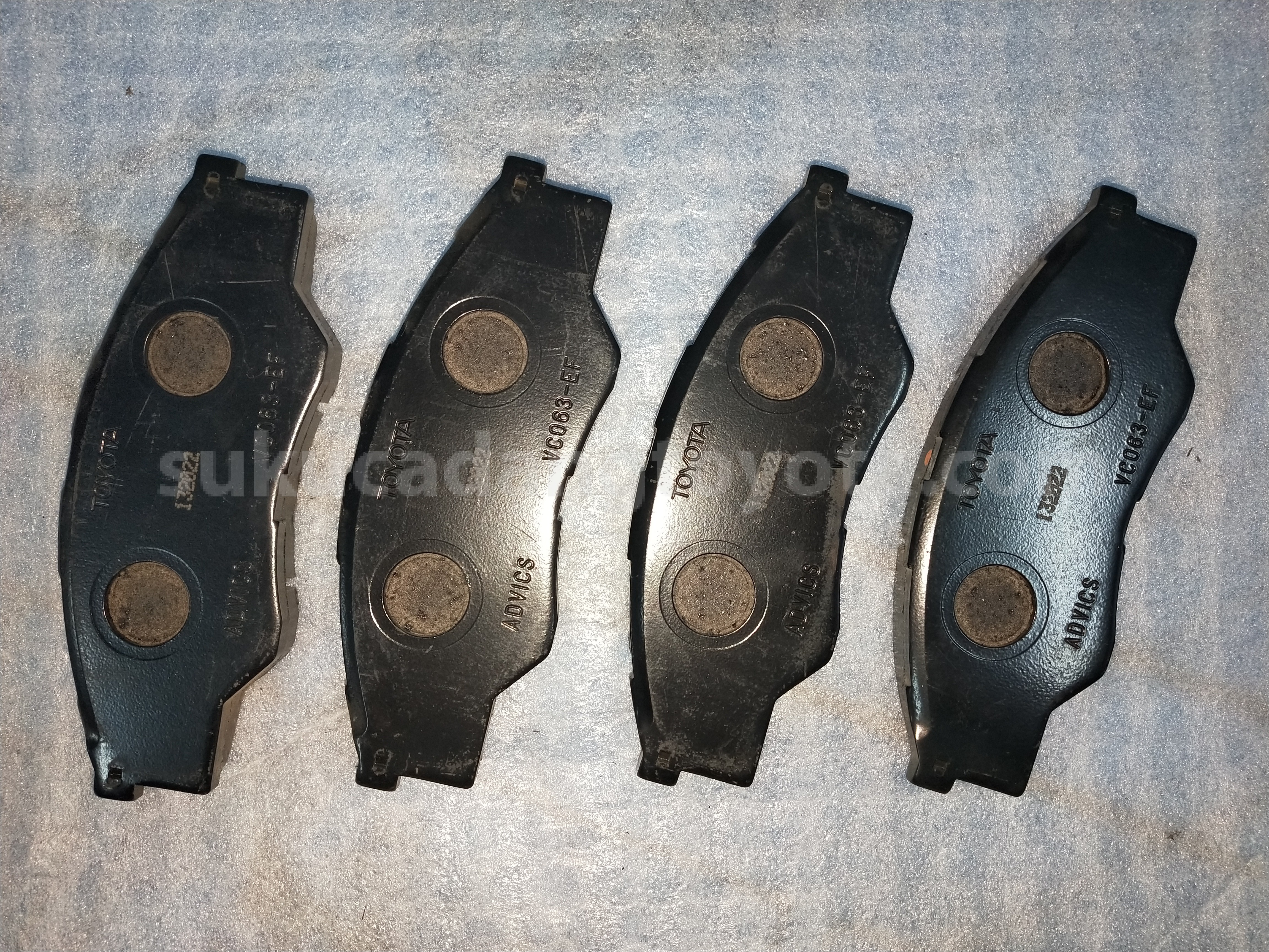 04465YZZQ682 PAD KIT,DISC BRAKE F - TOYOTA
