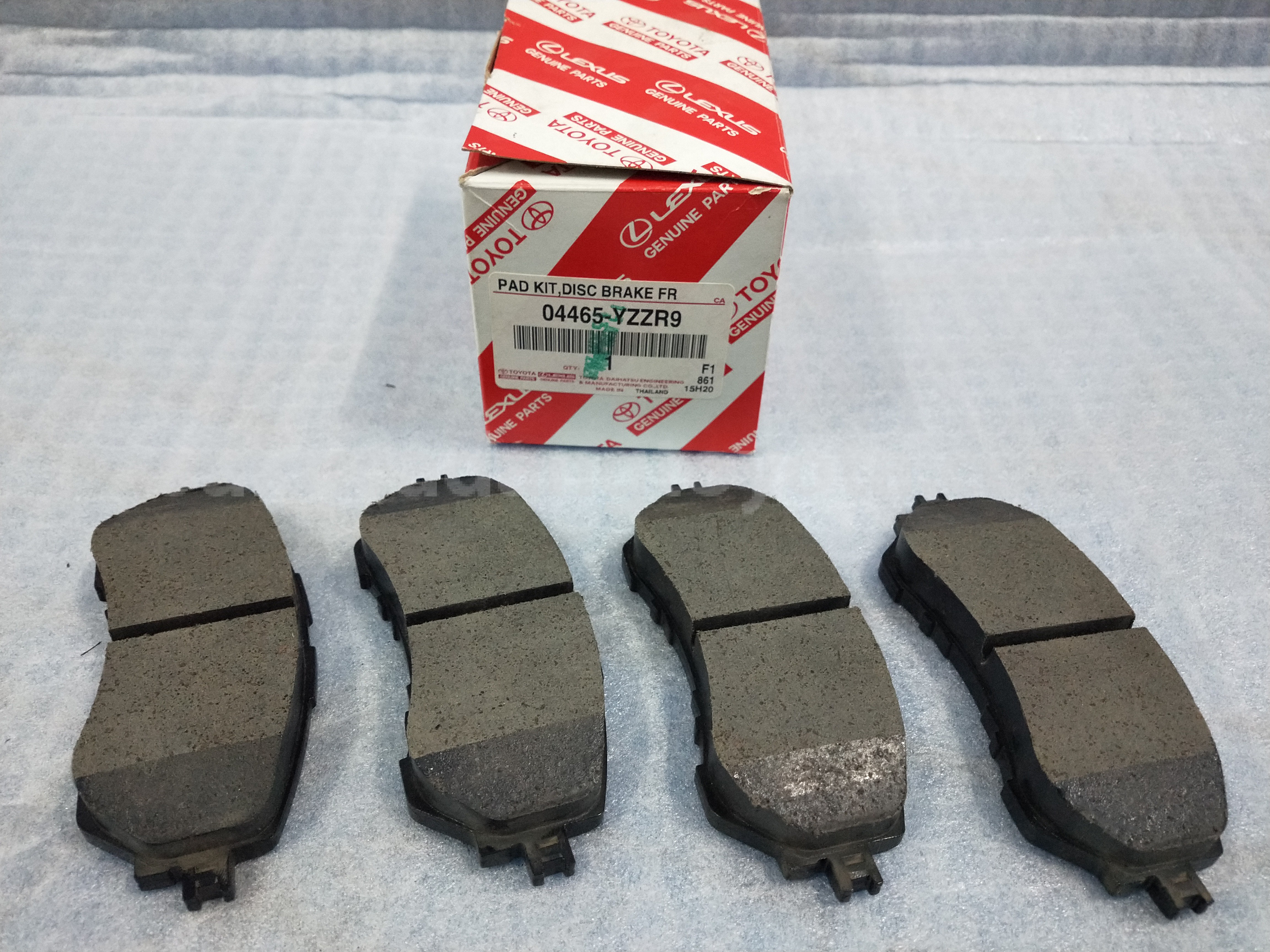 04465YZZR9 PAD KIT,DISC BRAKE F - TOYOTA