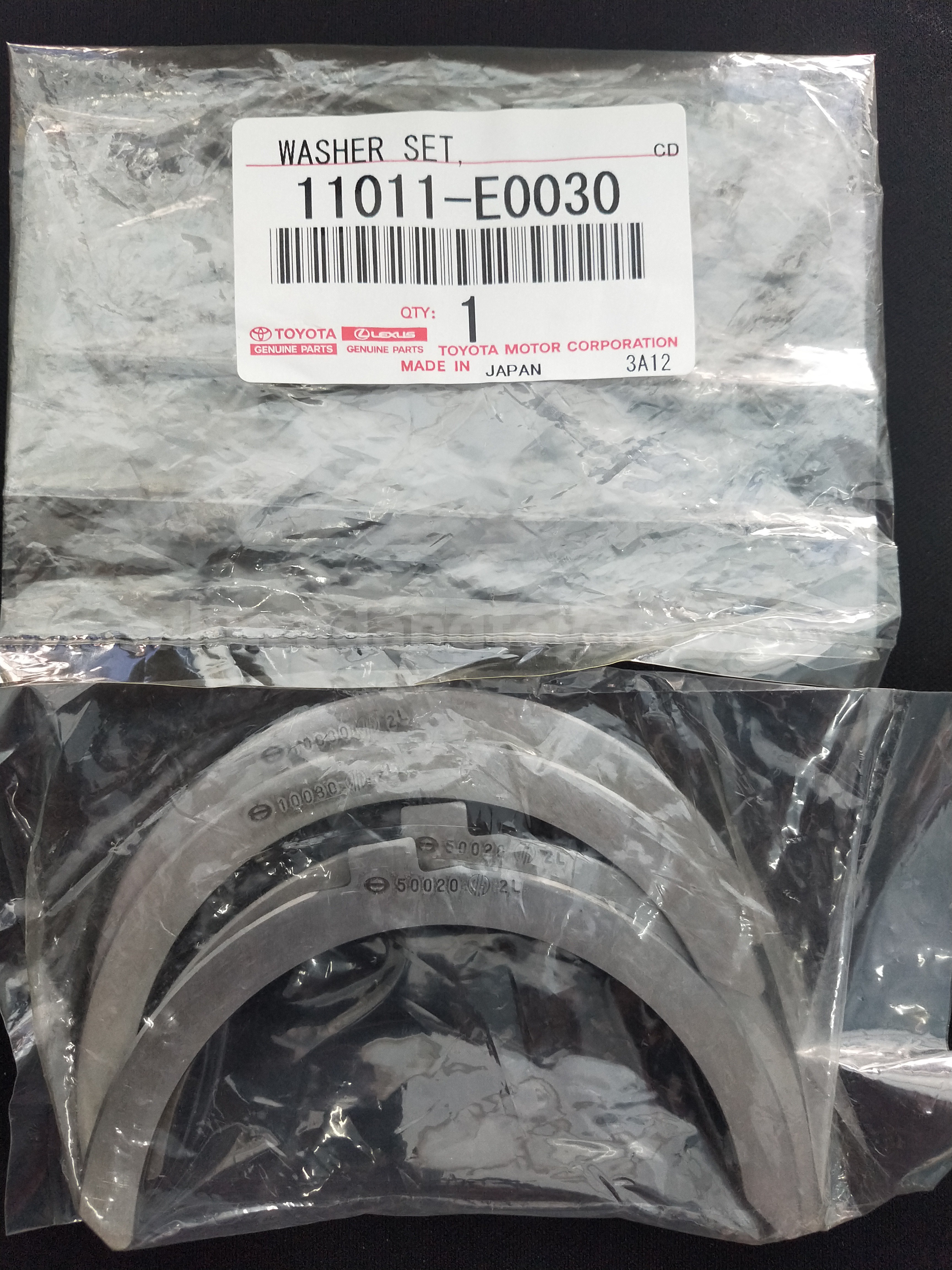 11011E0030 WASHER SET, - TOYOTA