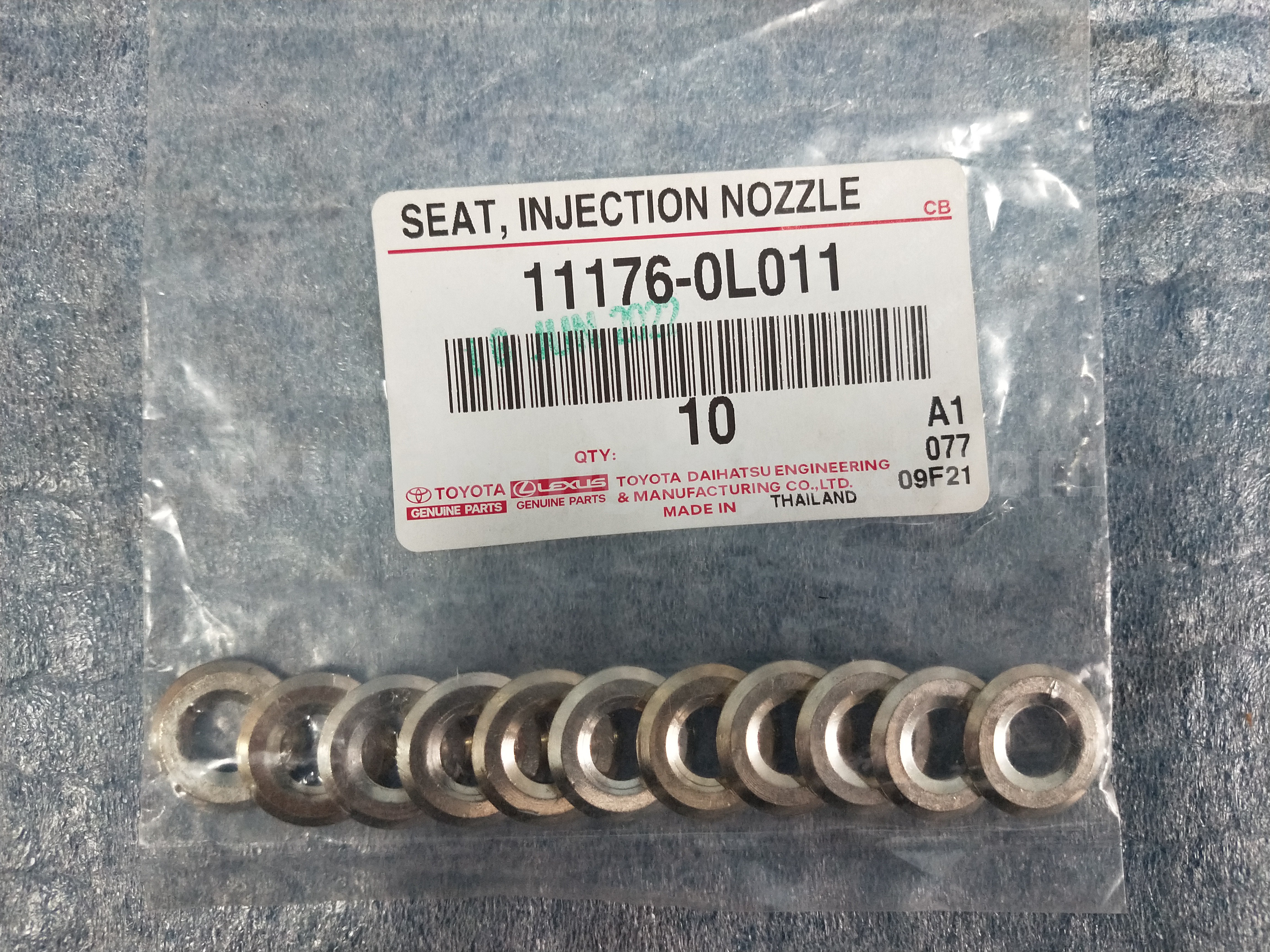 111760L011 SEAT, INJECTION NOZZLE - TOYOTA