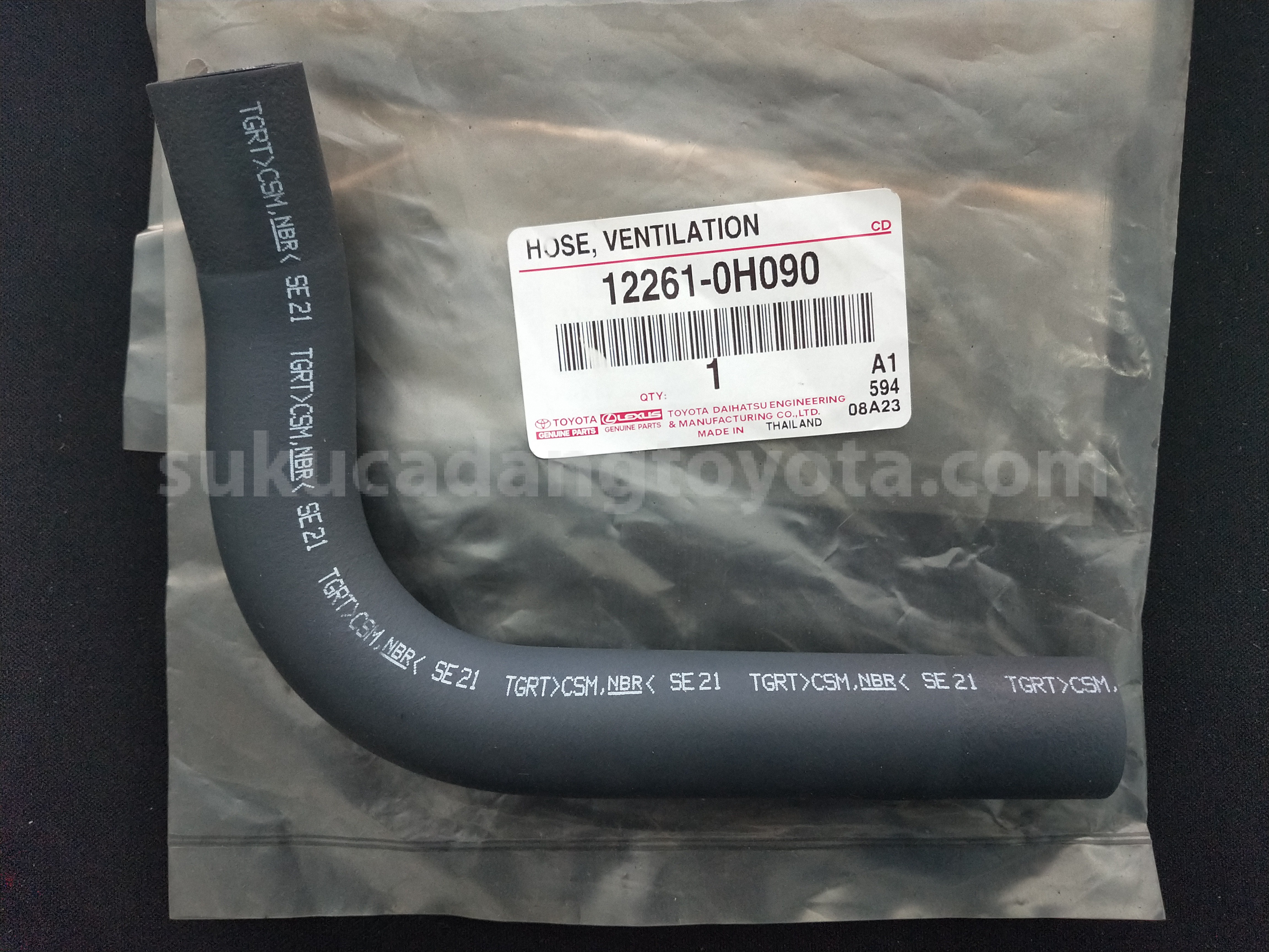 122610H090 HOSE, VENTILATION - TOYOTA