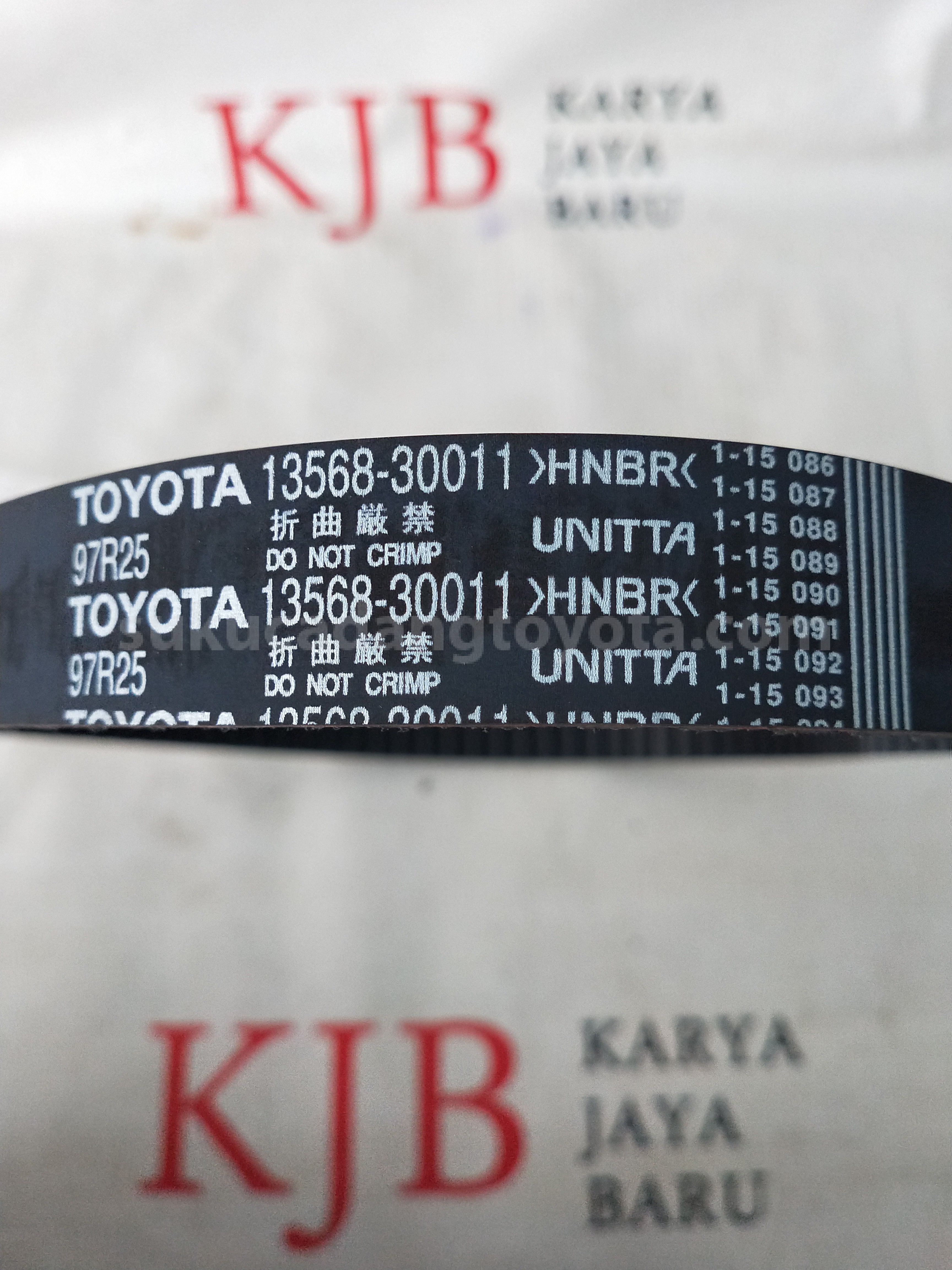 1356839016 BELT, TIMING - TOYOTA