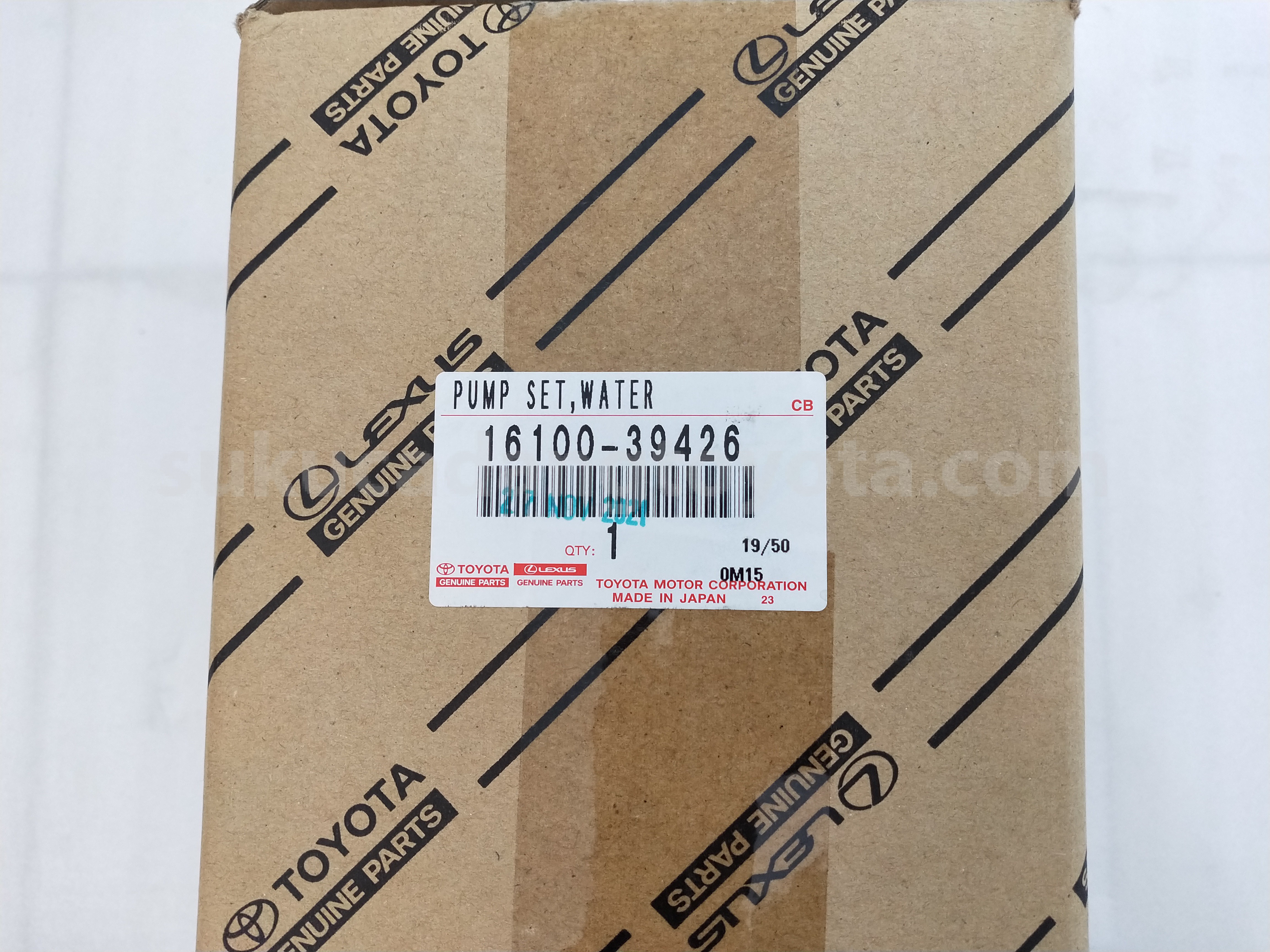 1610039426 PUMP ASSY, WATER - TOYOTA