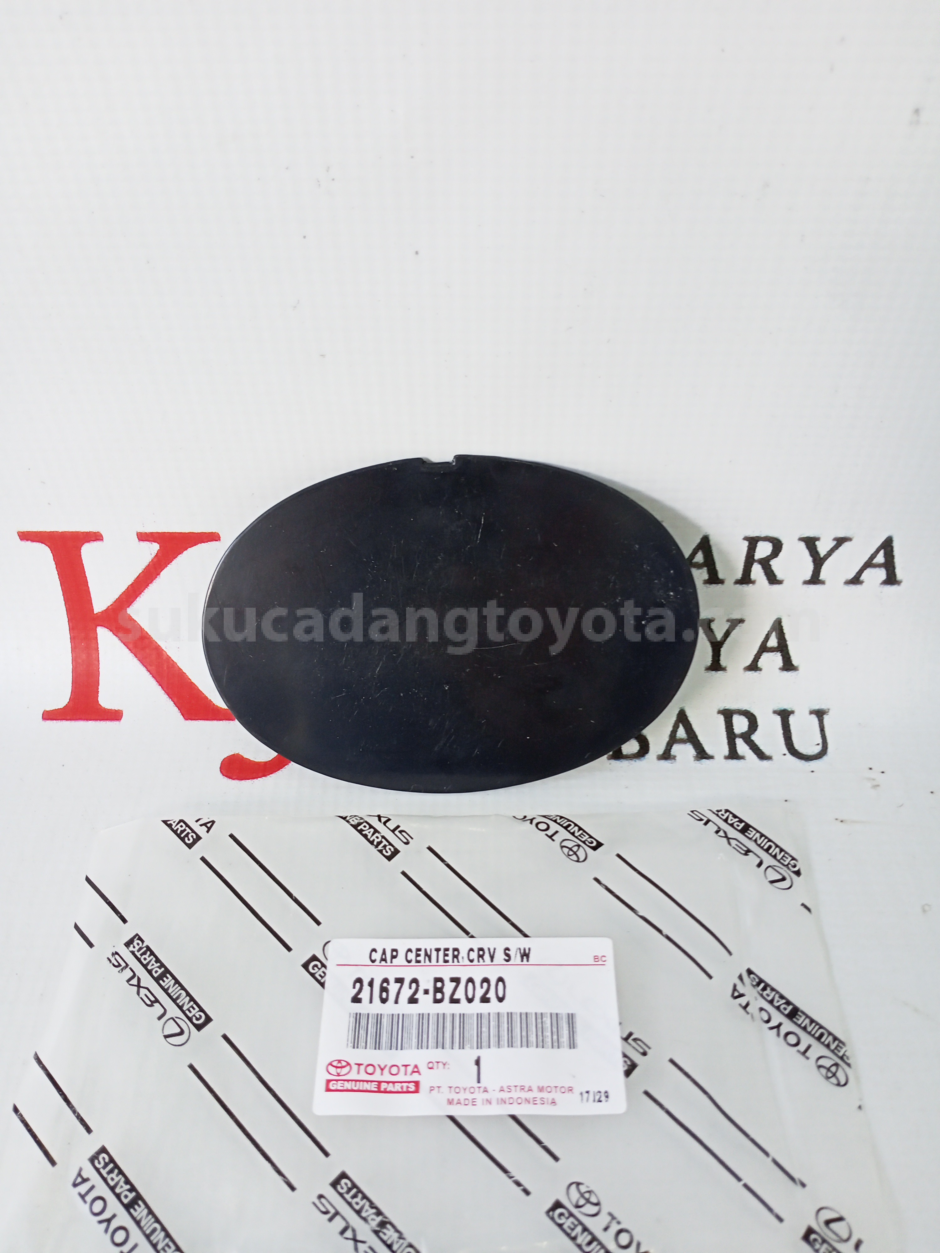21672BZ020 CAP CENTER,CRV S/W - TOYOTA