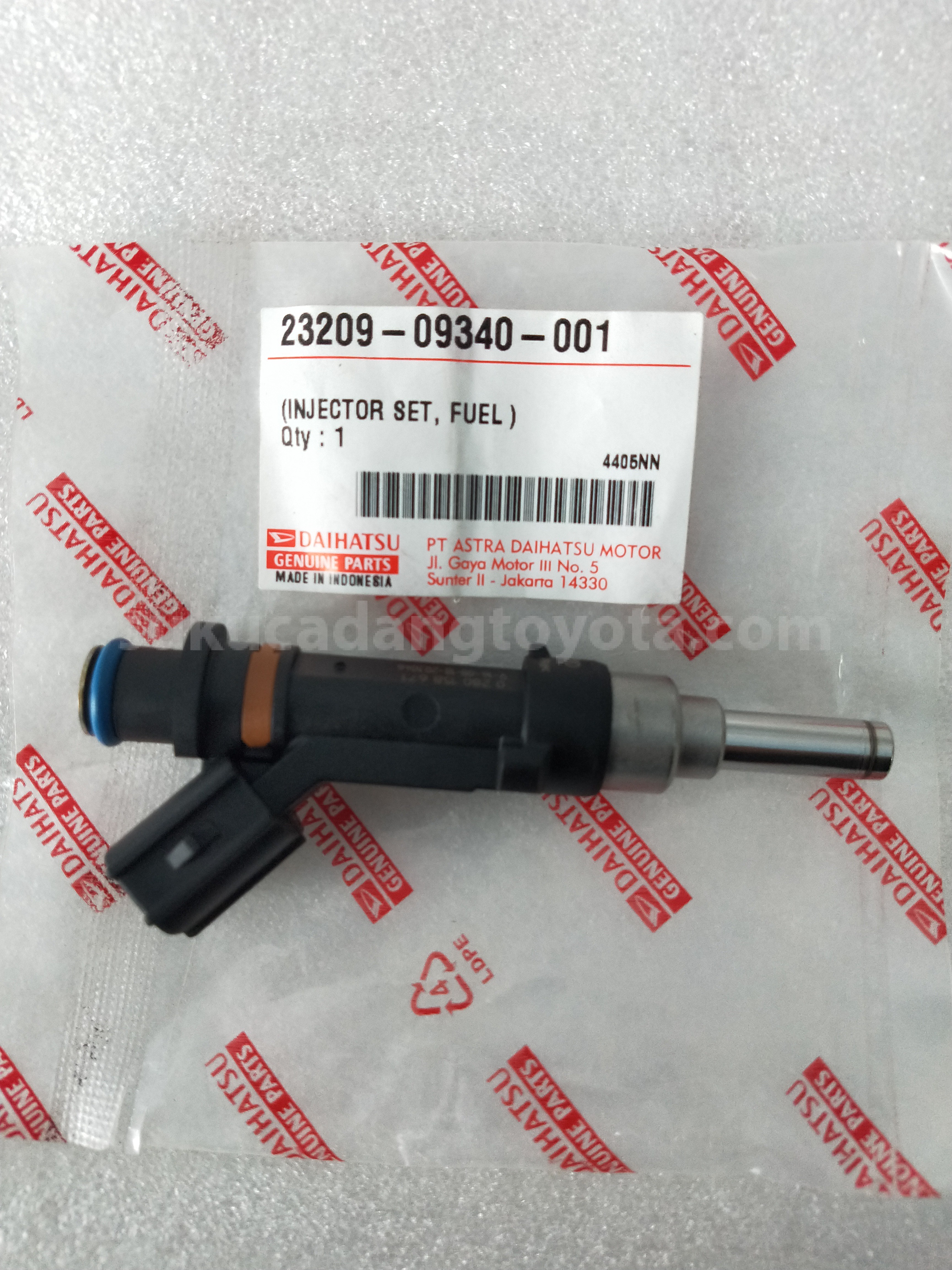 2320909340 INJECTOR SET, FUEL - TOYOTA