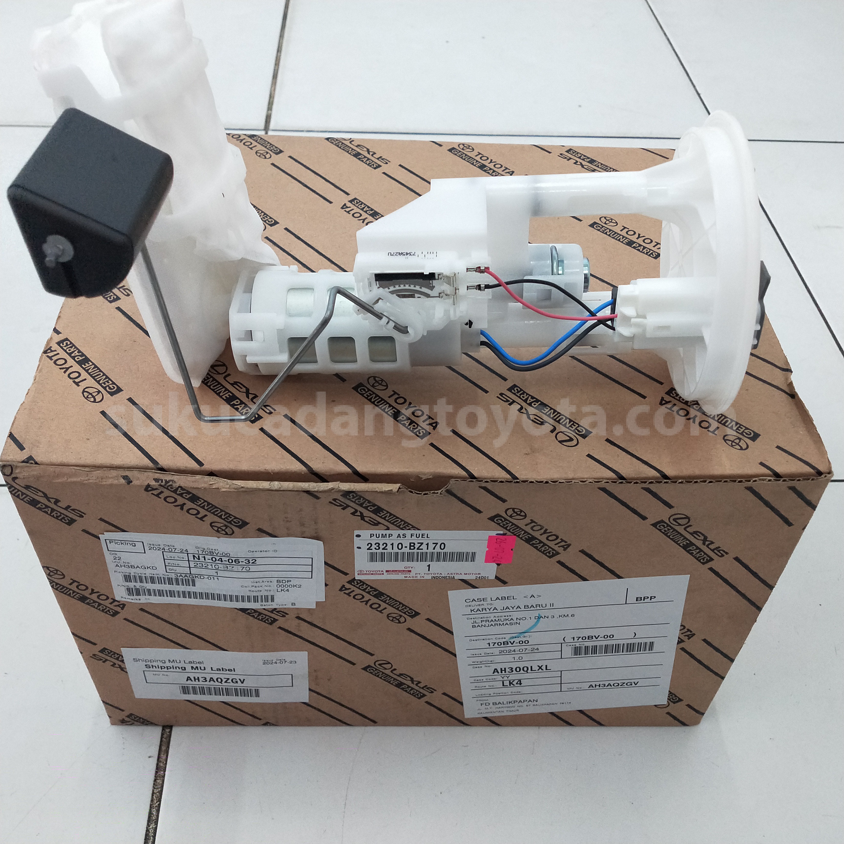 23210BZ170 PUMP AS FUEL - TOYOTA