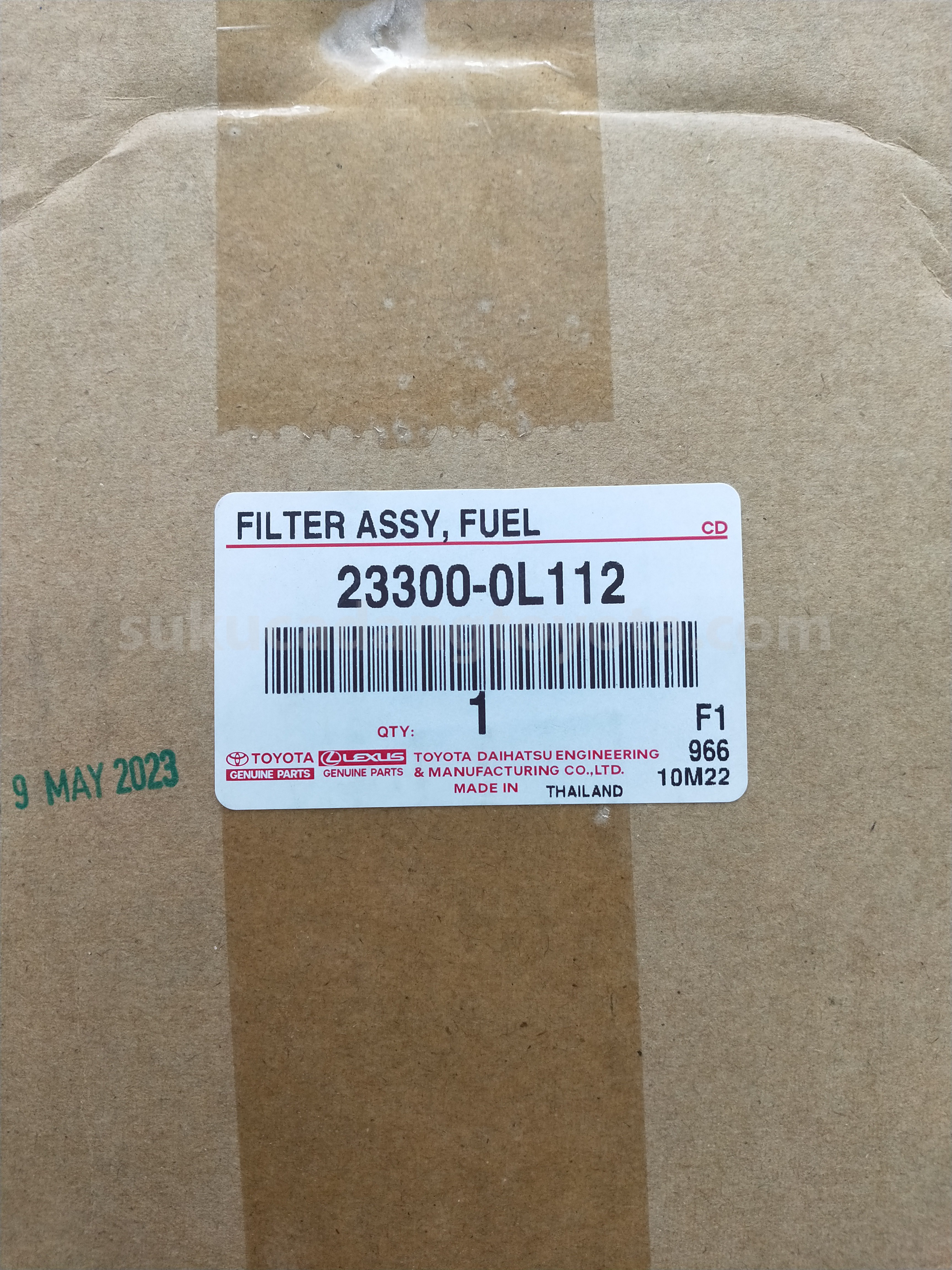233000L112 FILTER ASSY, FUEL - TOYOTA