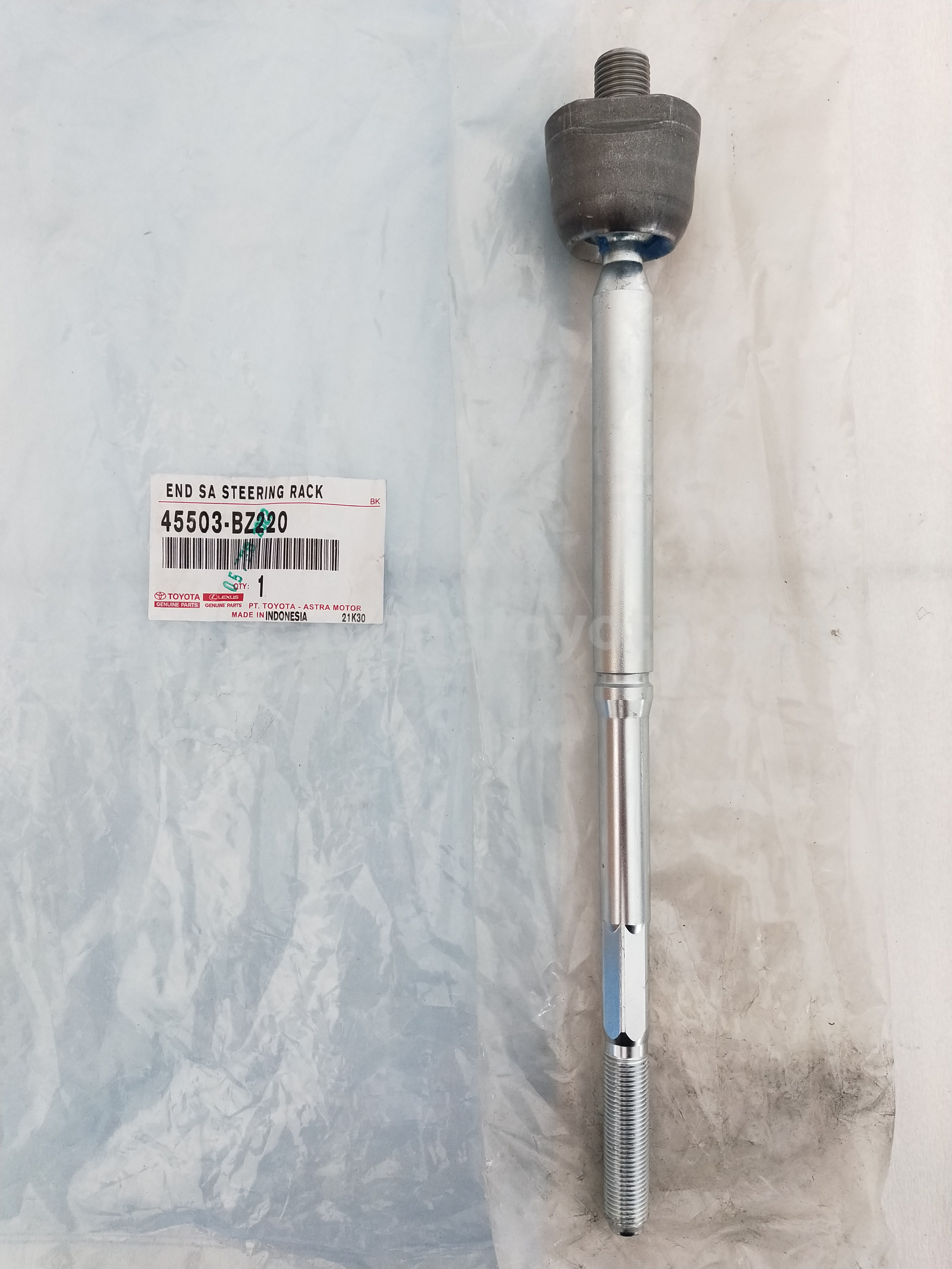 45503BZ220 END SA STEERING RACK - TOYOTA