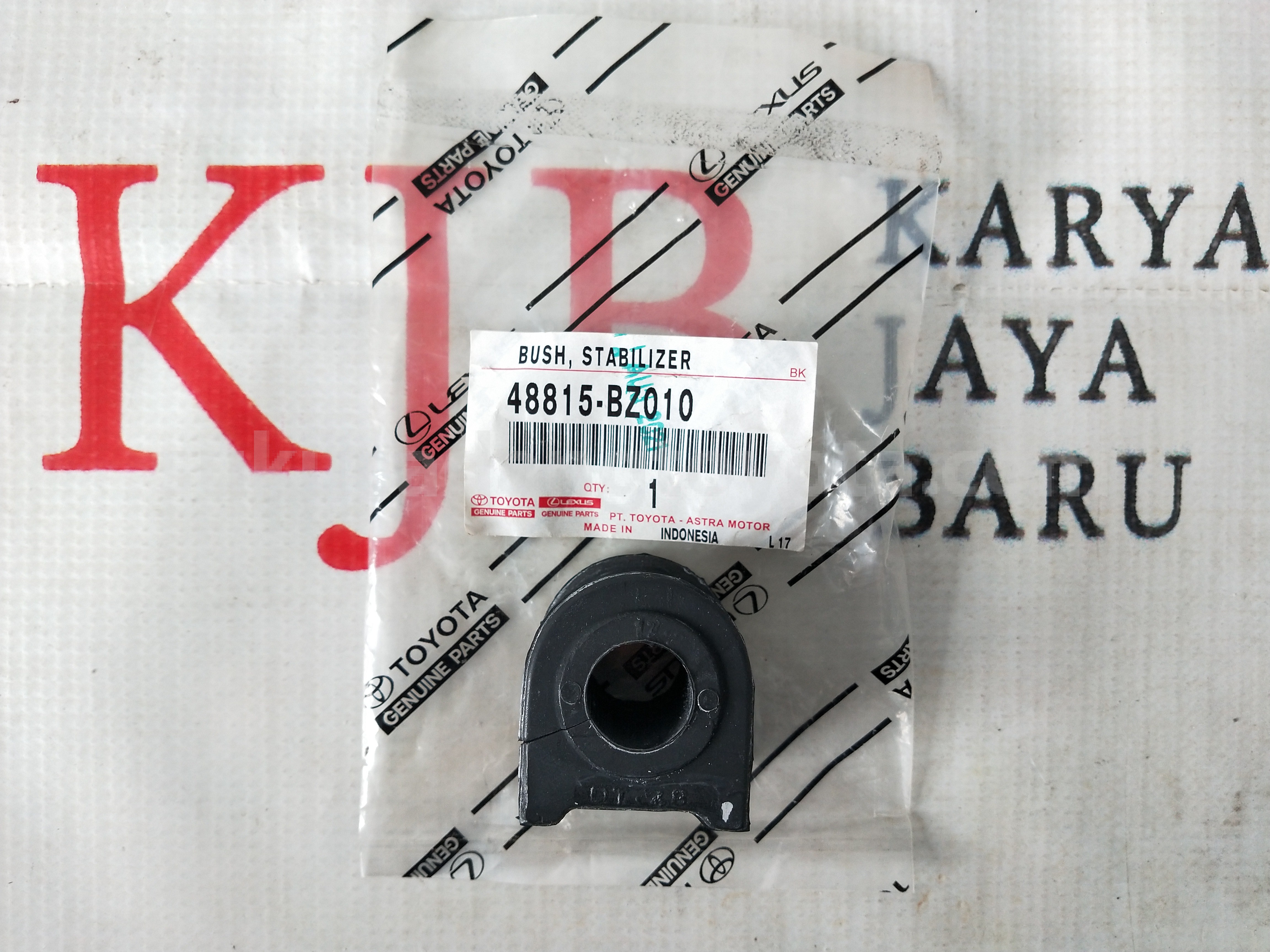48815BZ010 BUSH, STABILIZER - TOYOTA