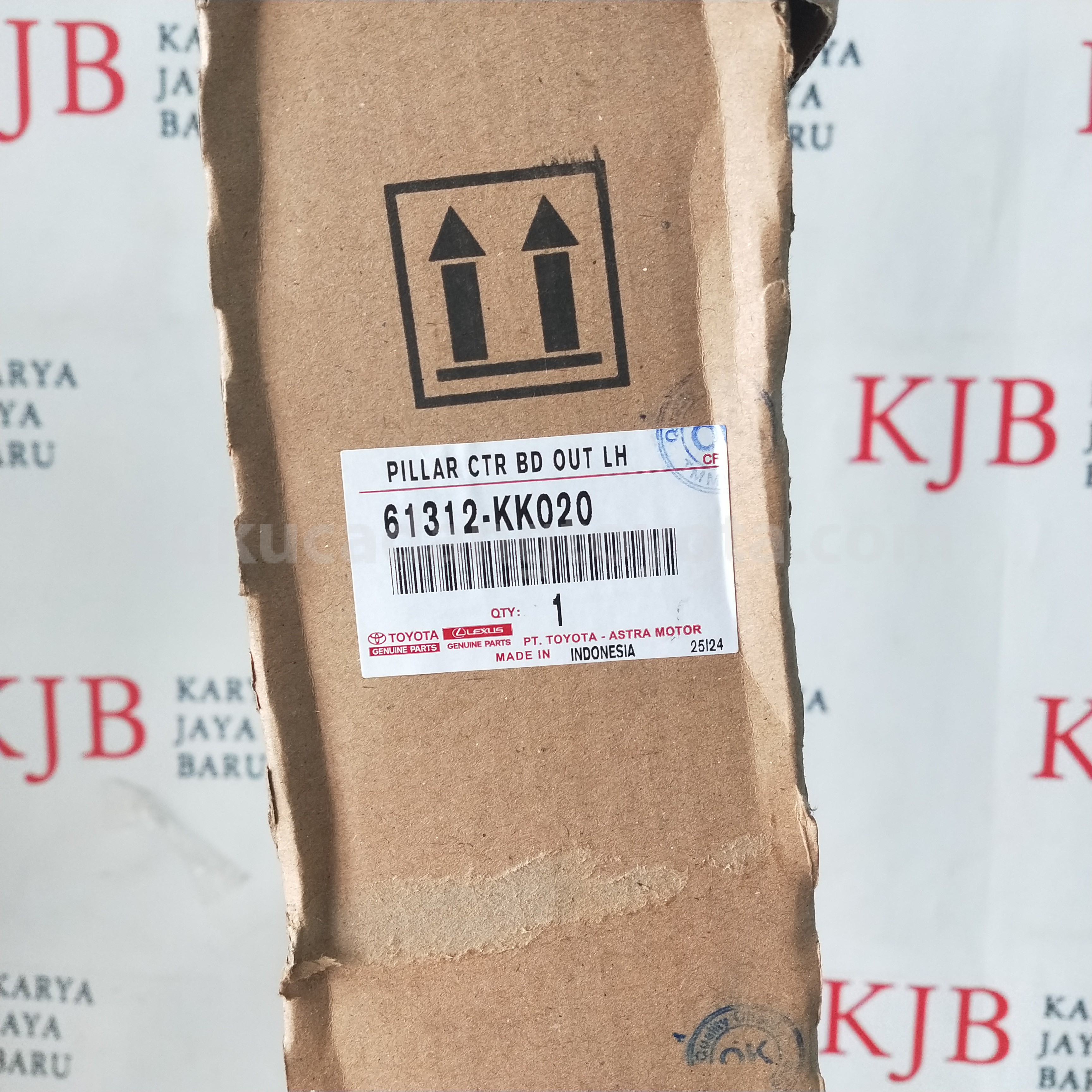 61312KK020 PILLAR CTR BD OUT LH - TOYOTA