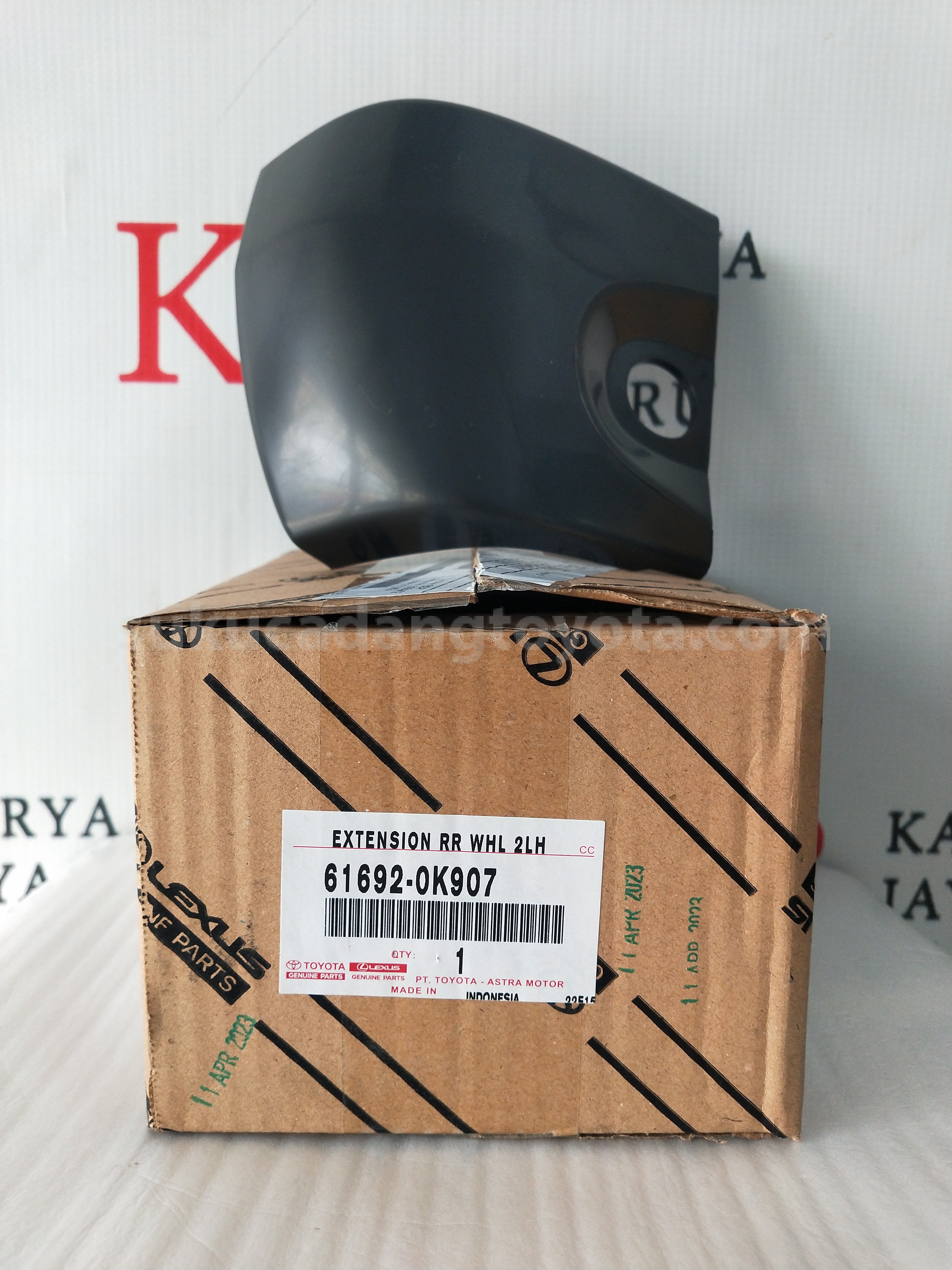 616920K907 EXTENSION RR WHL 2LH - TOYOTA
