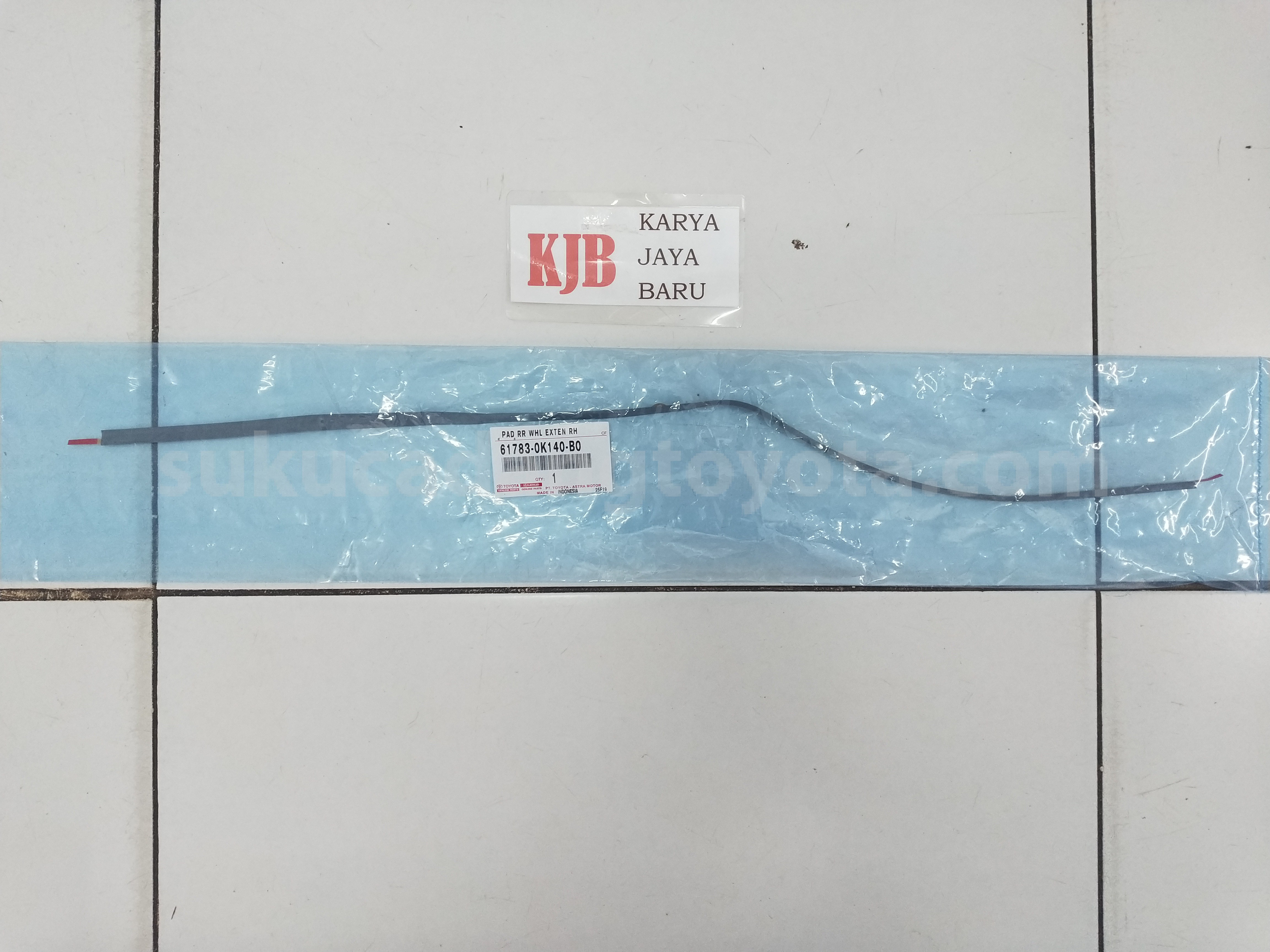 617830K140B0 PAD RR WHL EXTEN RH - TOYOTA