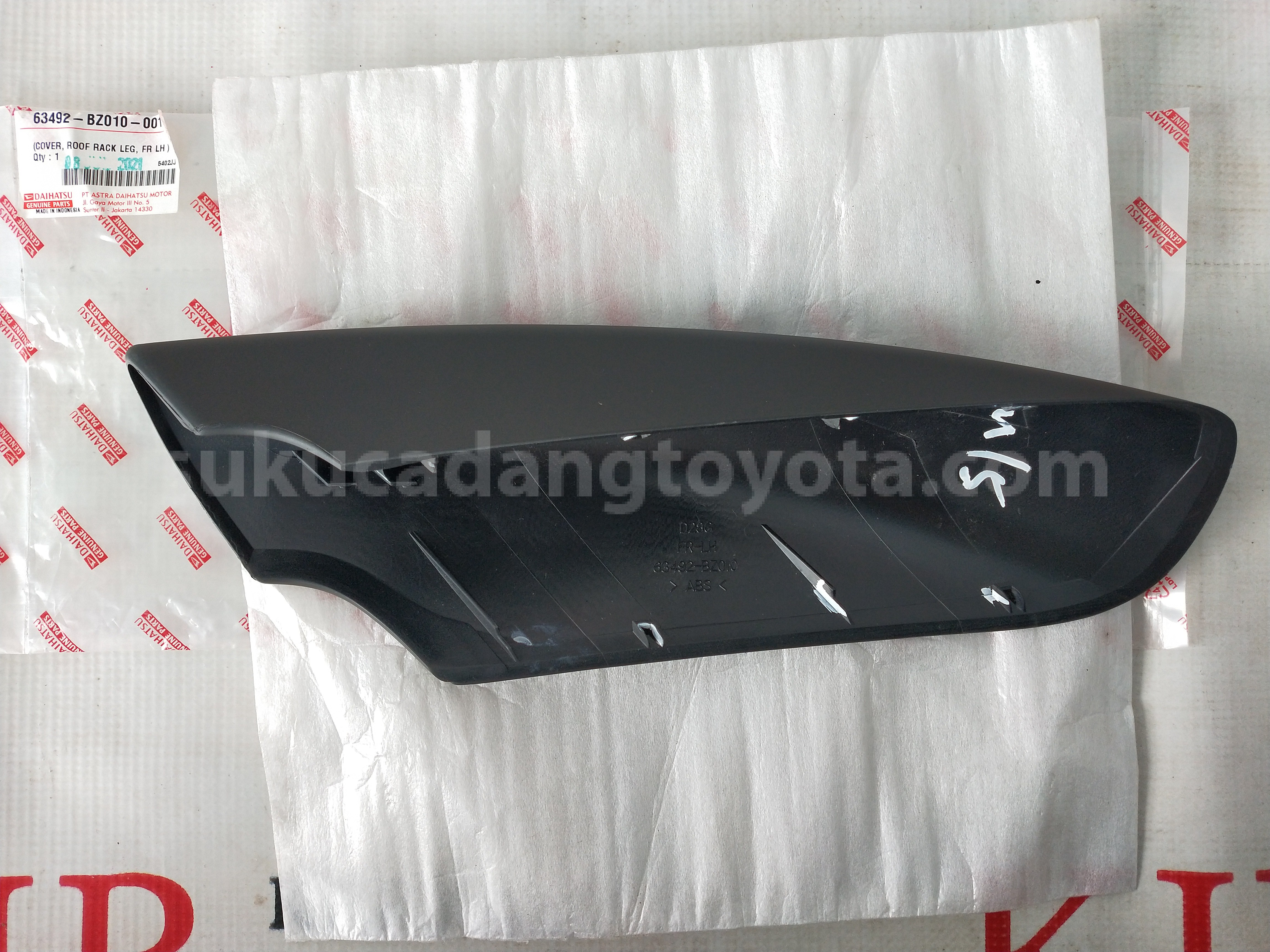 63492BZ010 COVER, ROOF FR LH - TOYOTA