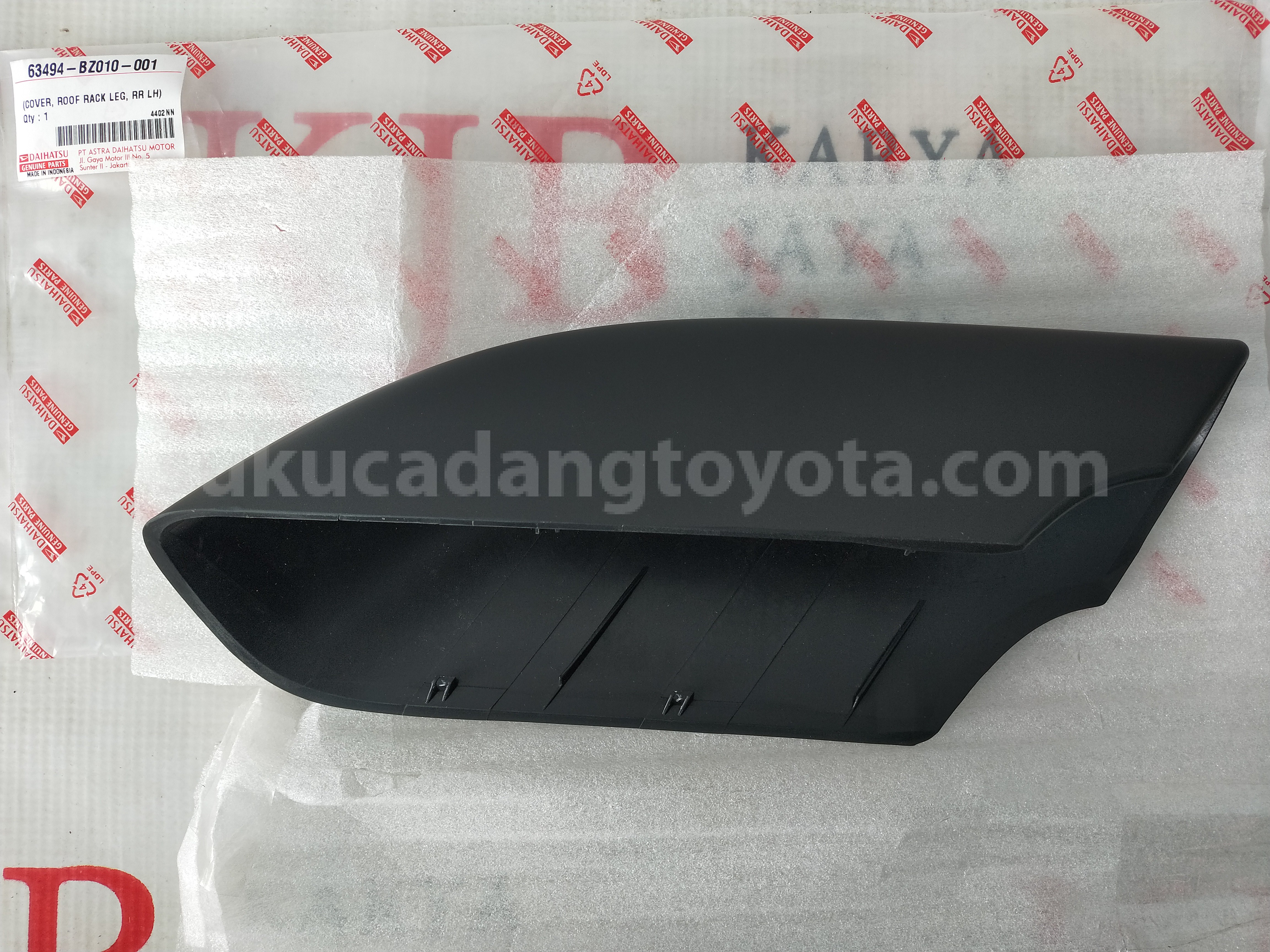 63494BZ010 COVER, ROOF RR LH - TOYOTA