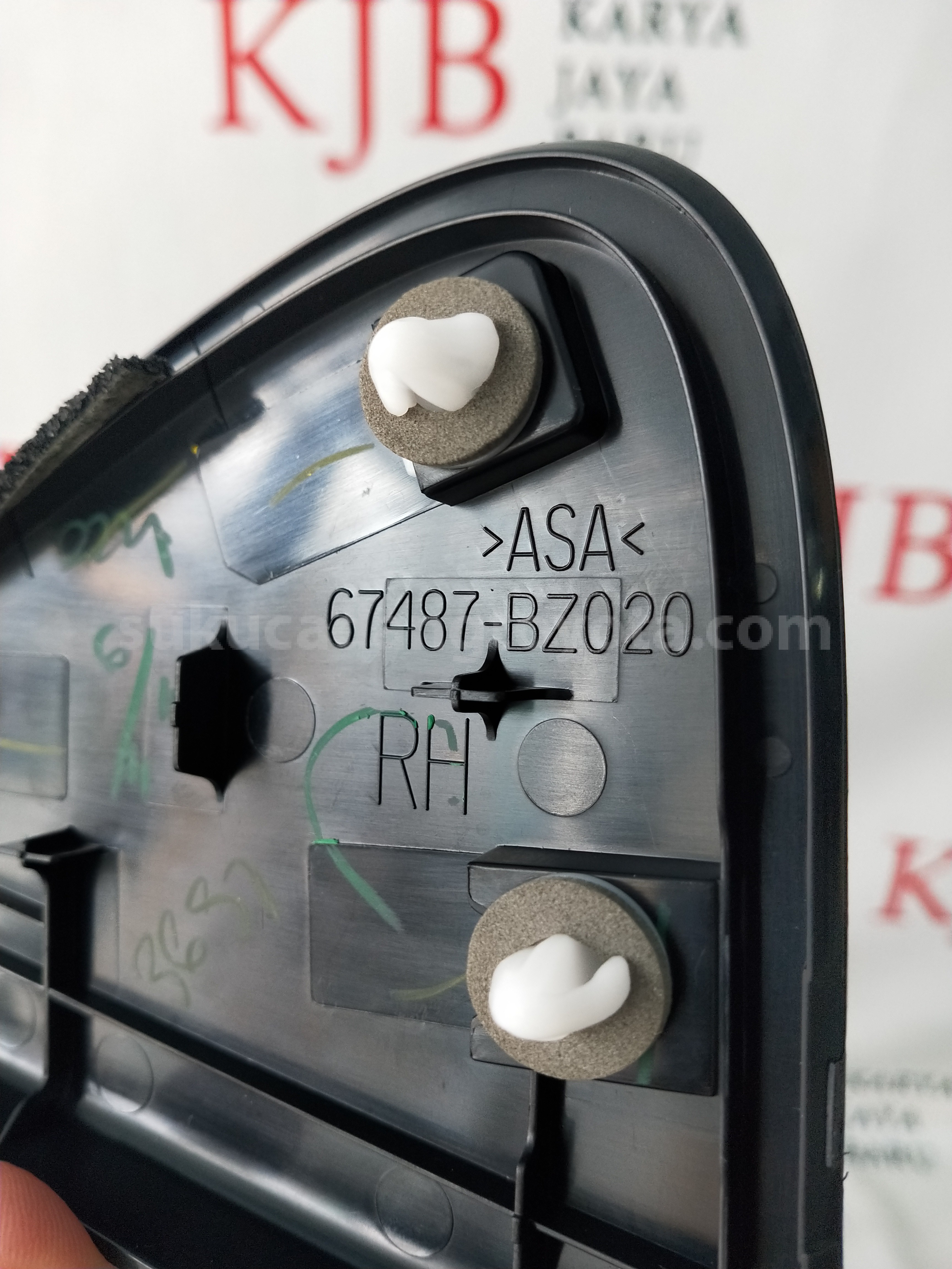 67487BZ020 GARNISH, RR DOOR RH - TOYOTA