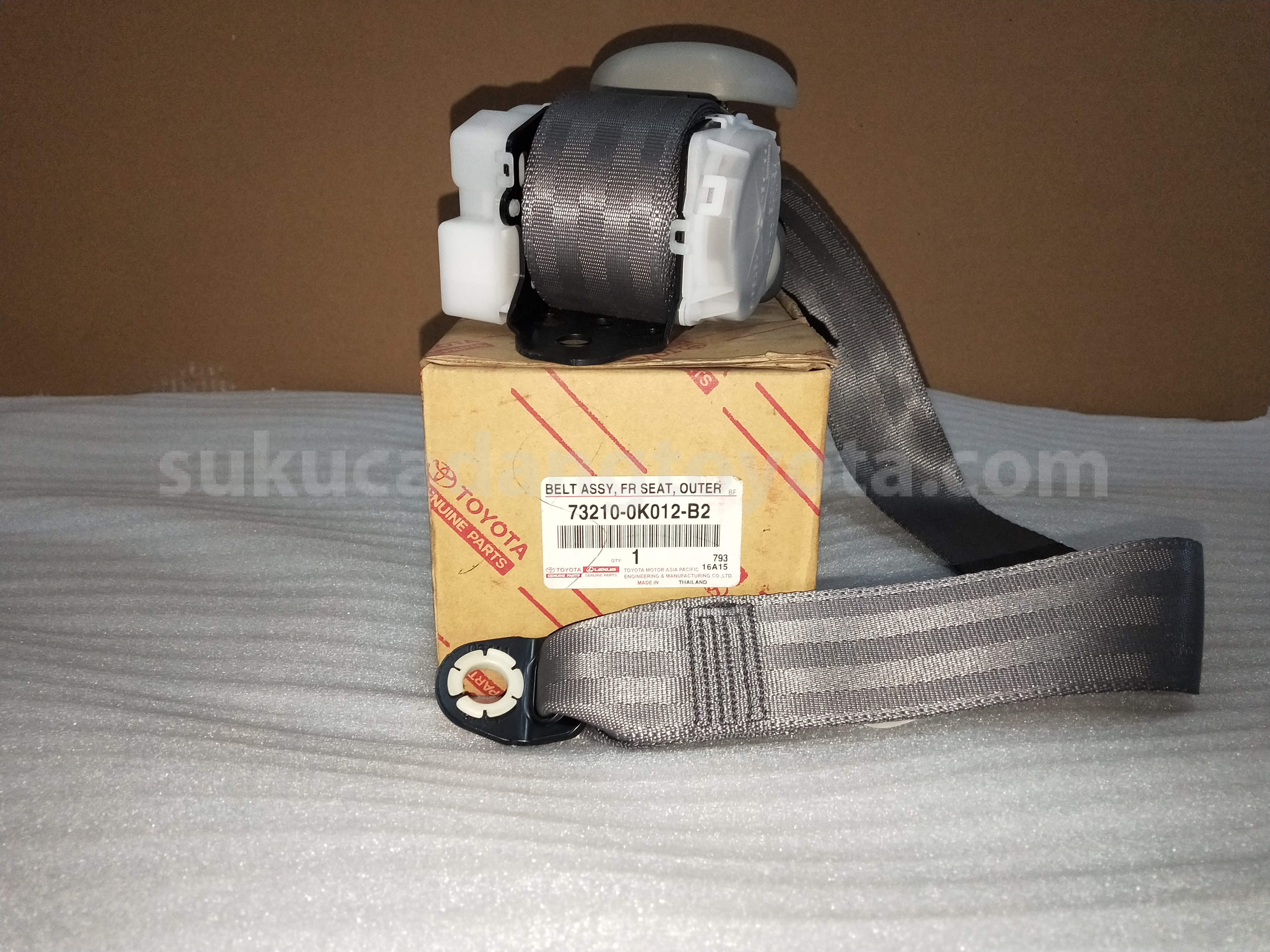 732100K012B2 BELT ASSY, FR SEAT, - TOYOTA