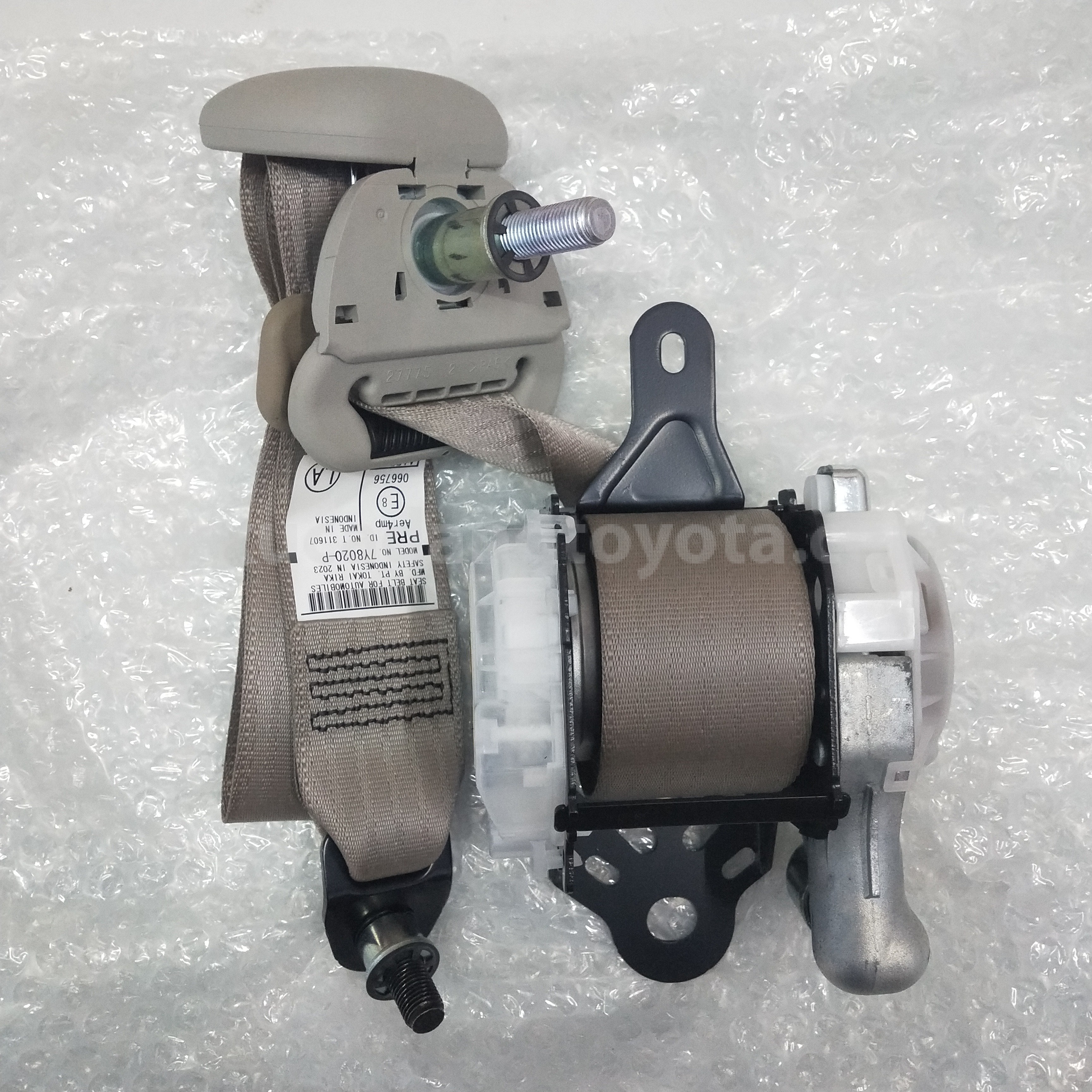73220BZ341E0 BELT A/S FR SEAT LH - TOYOTA