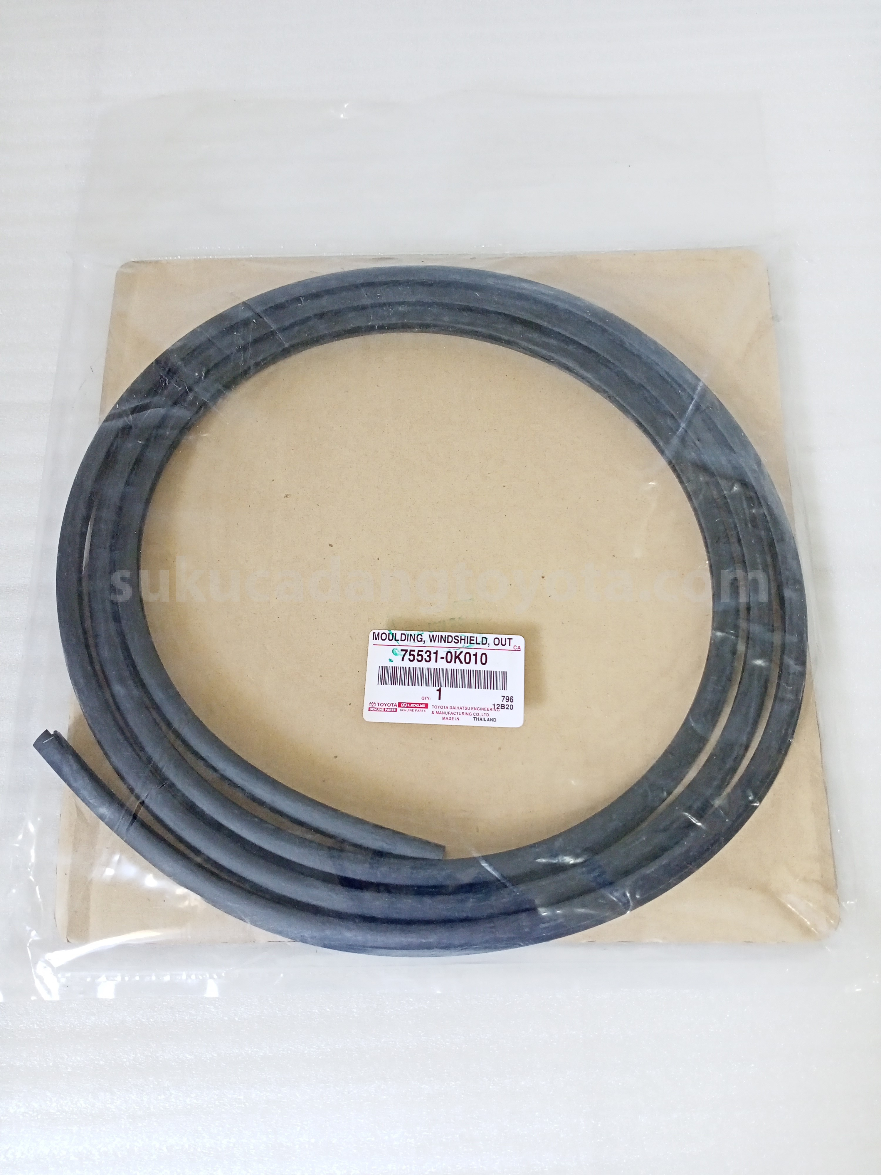 755310K010 MOULDING, WINDSHIELD - TOYOTA