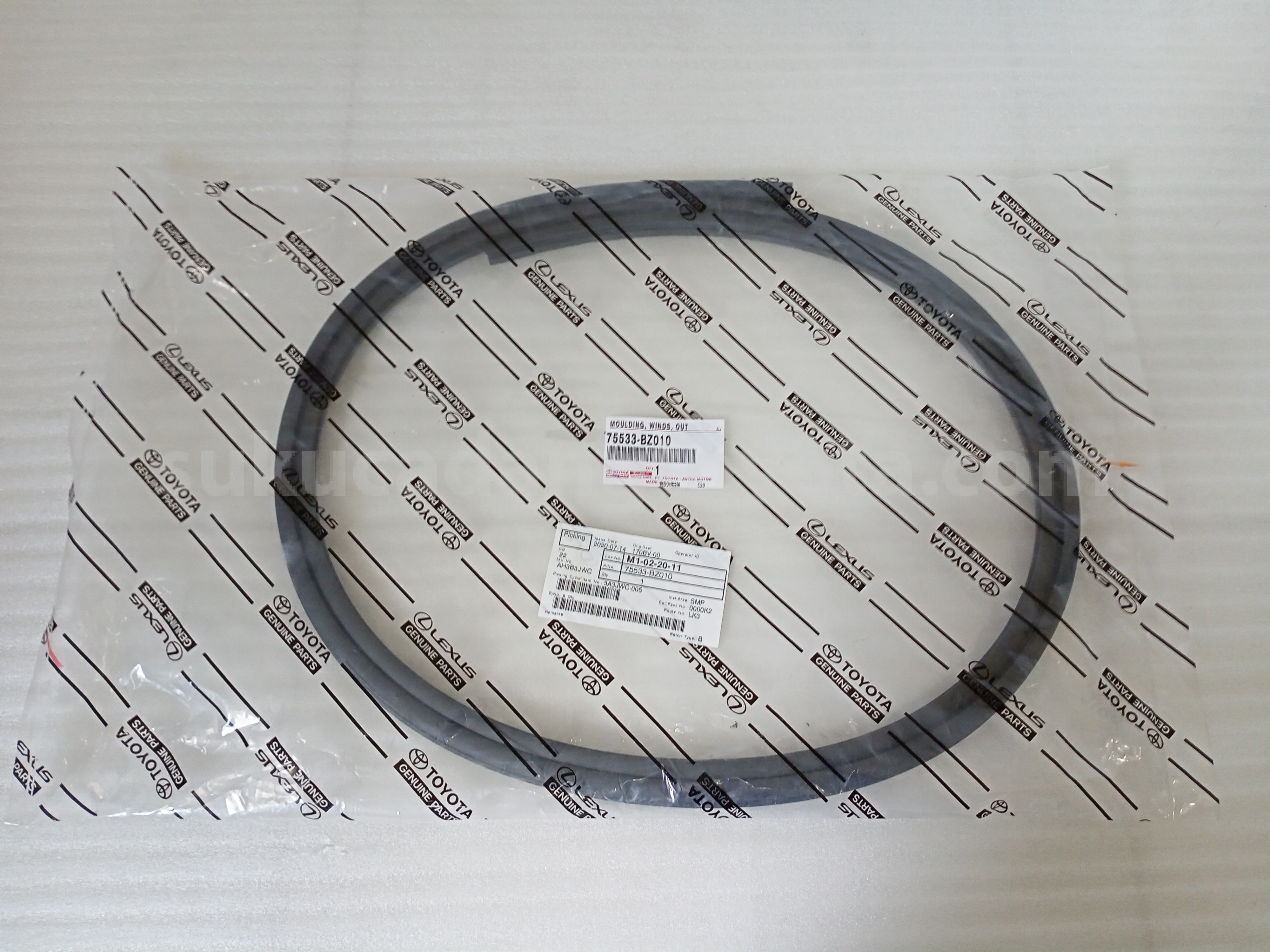75533BZ010 MOULDING, WINDS, OUT - TOYOTA