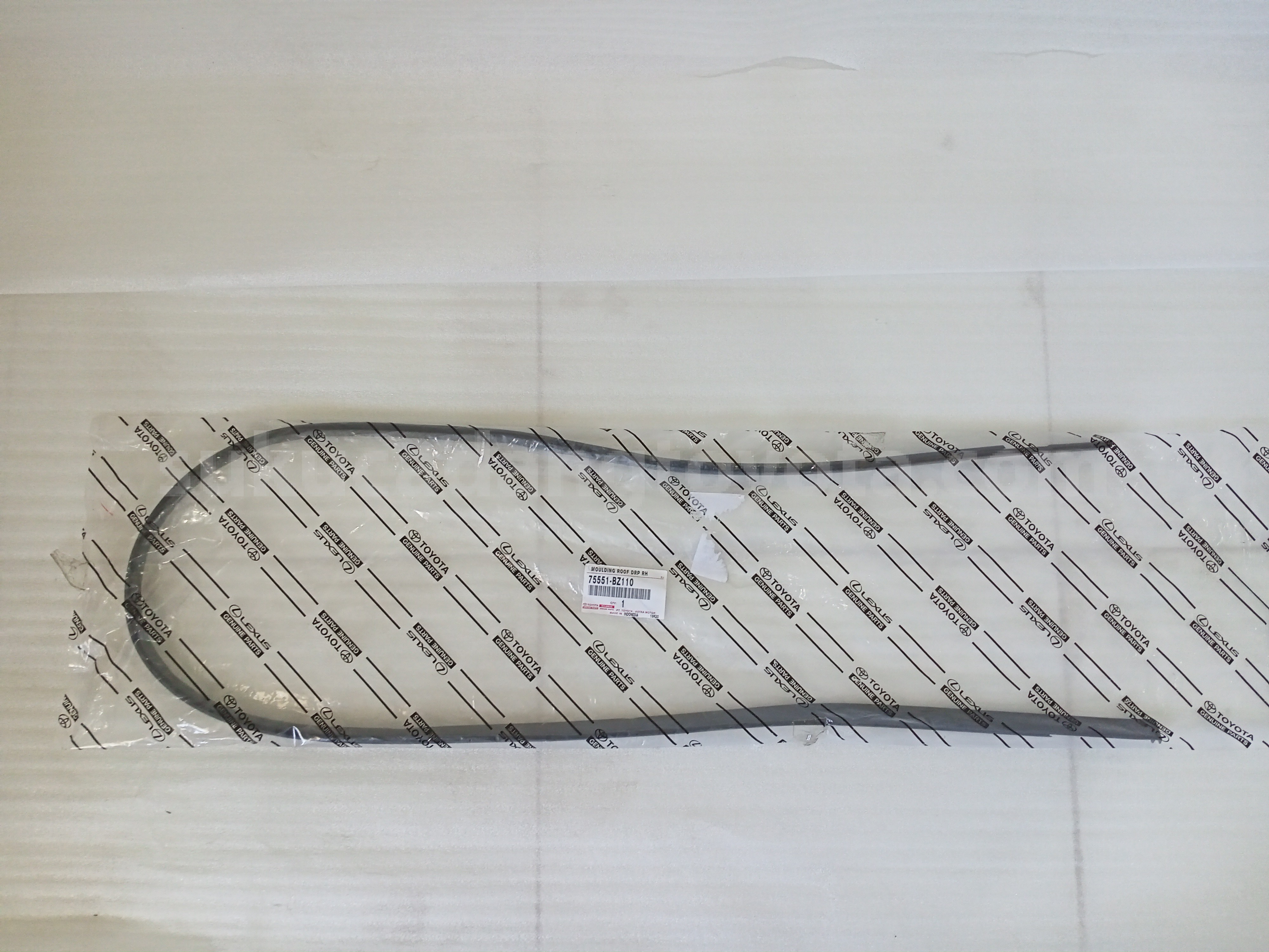 75551BZ110 MOULDING ROOF DRP RH - TOYOTA