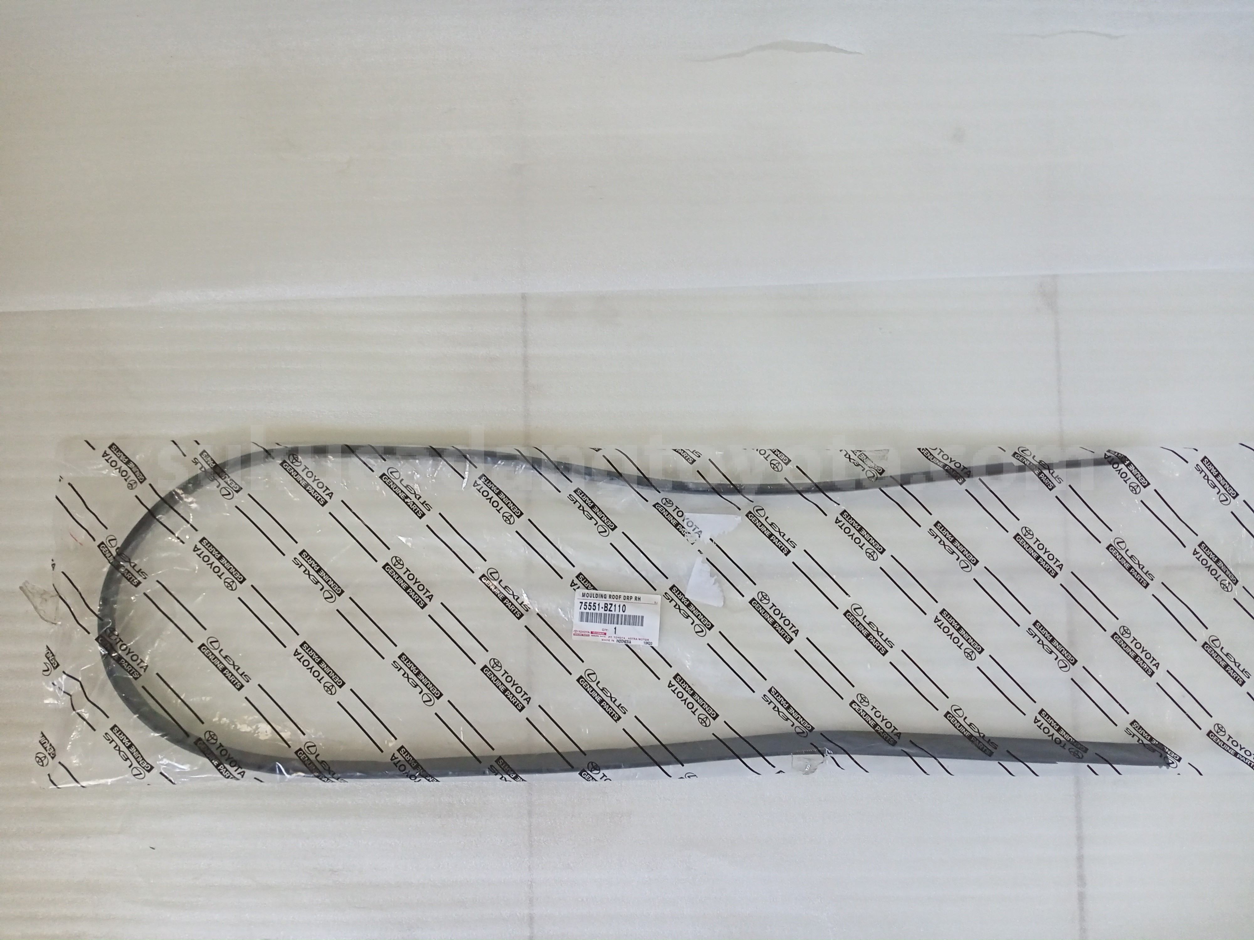 75551BZ110 MOULDING ROOF DRP RH - TOYOTA