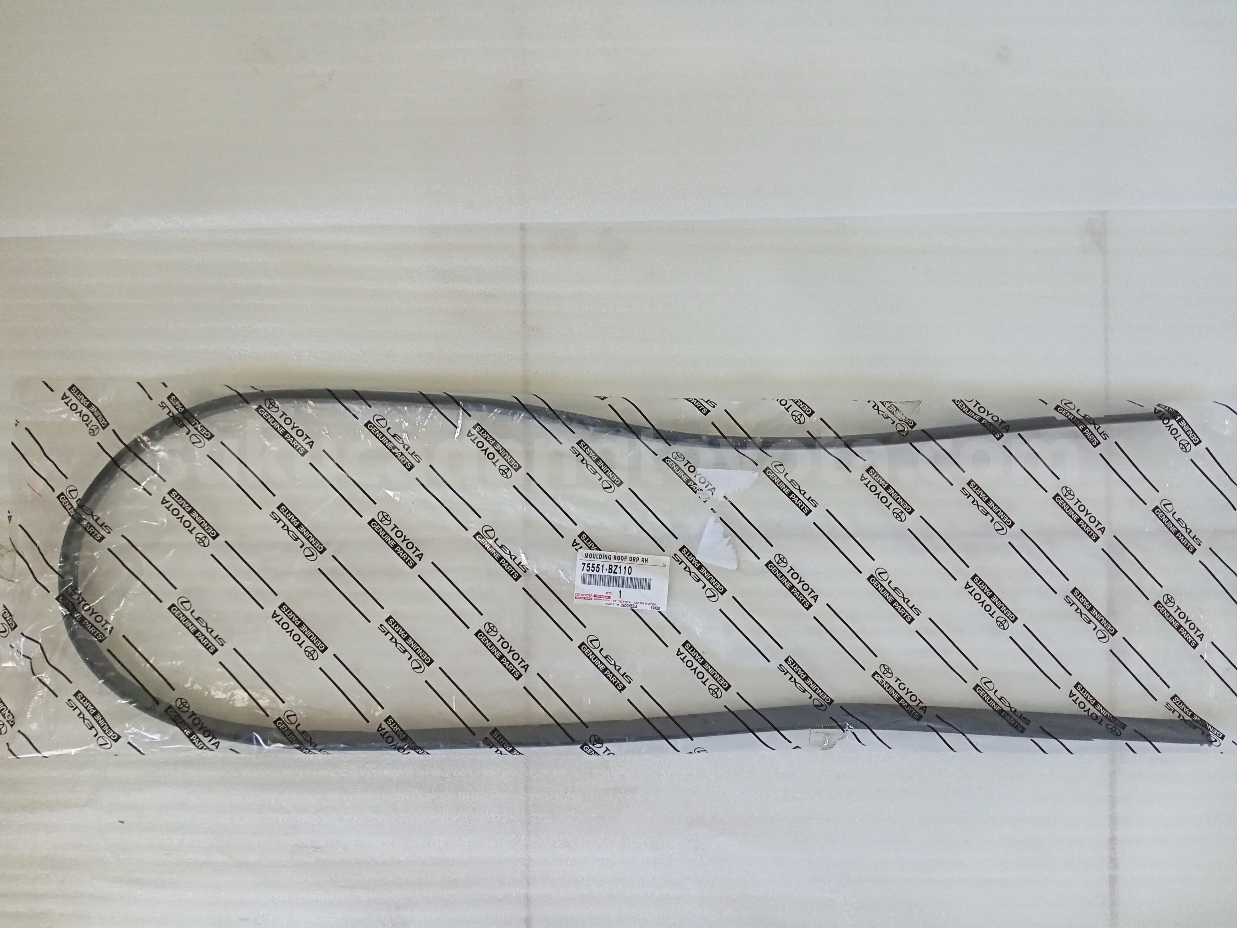 75551BZ110 MOULDING ROOF DRP RH - TOYOTA