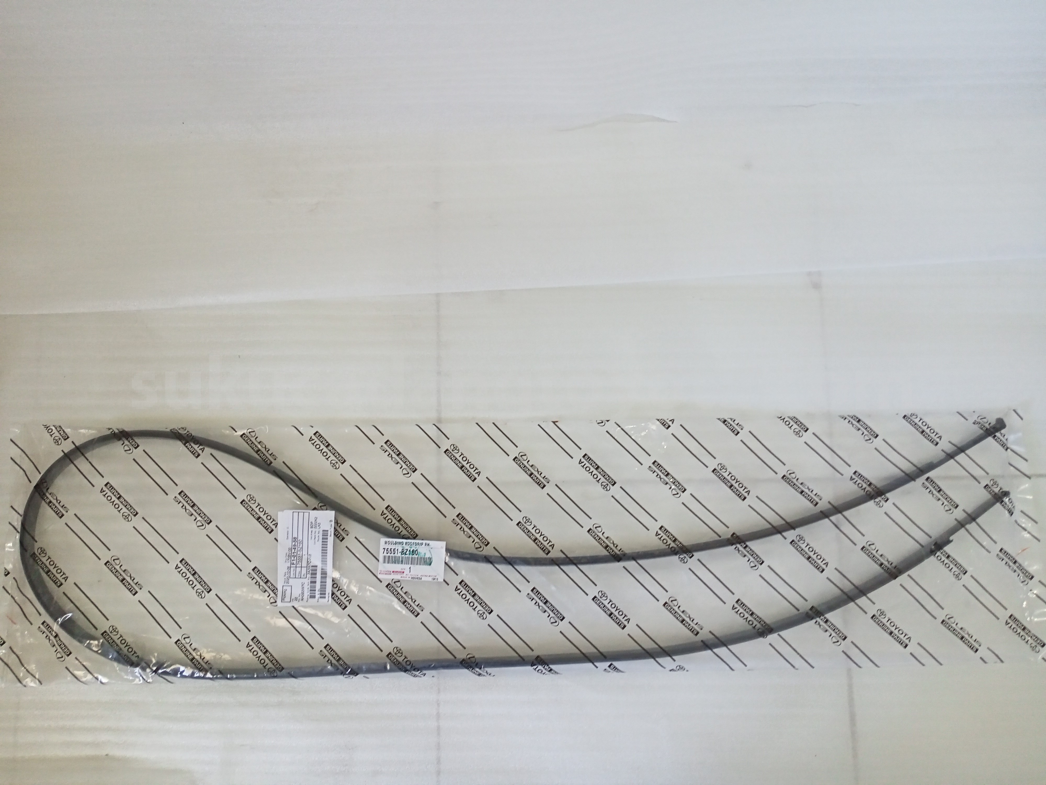 75551BZ160 MOULDING ROOFDRIP RH - TOYOTA