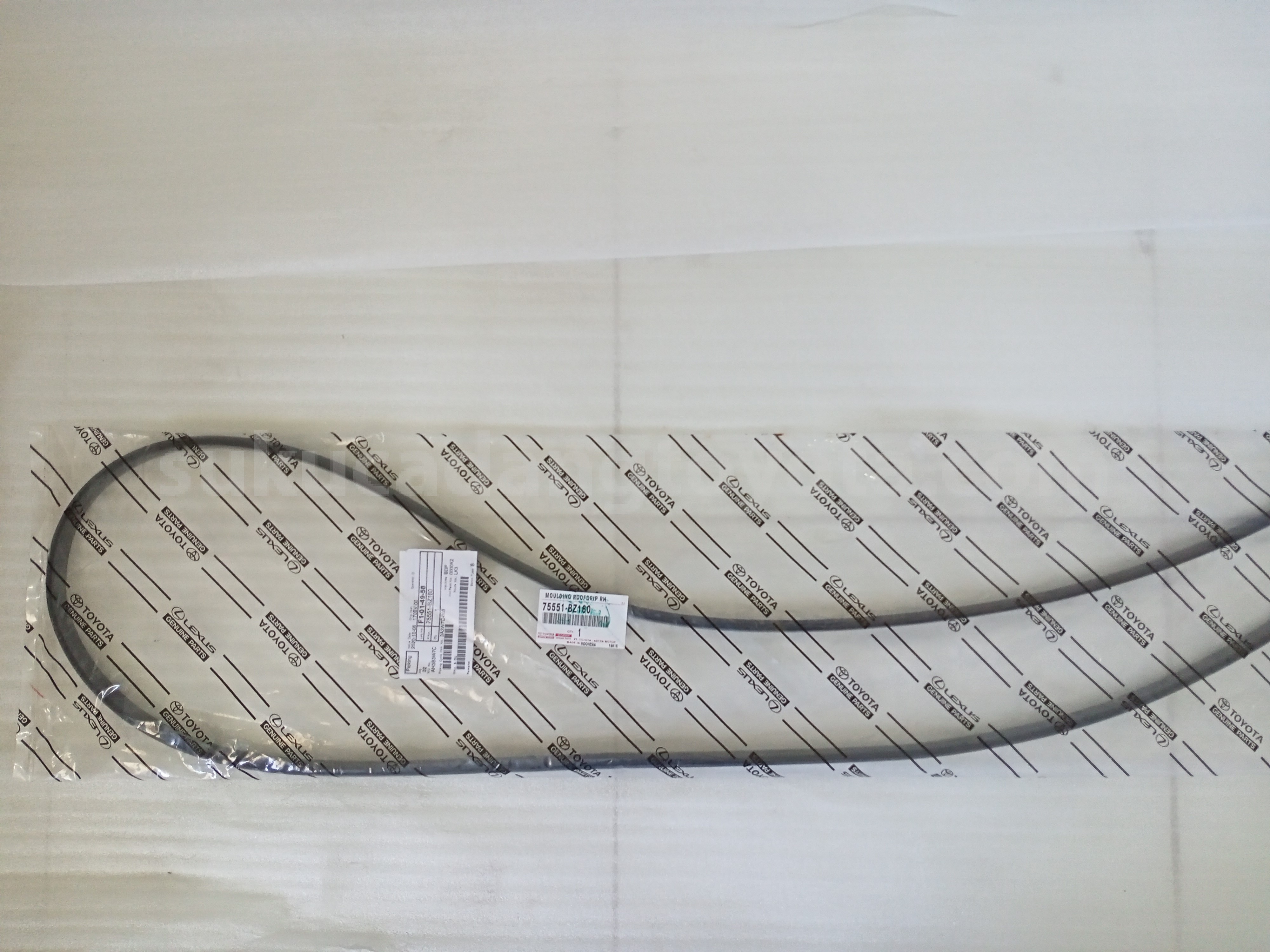 75551BZ160 MOULDING ROOFDRIP RH - TOYOTA