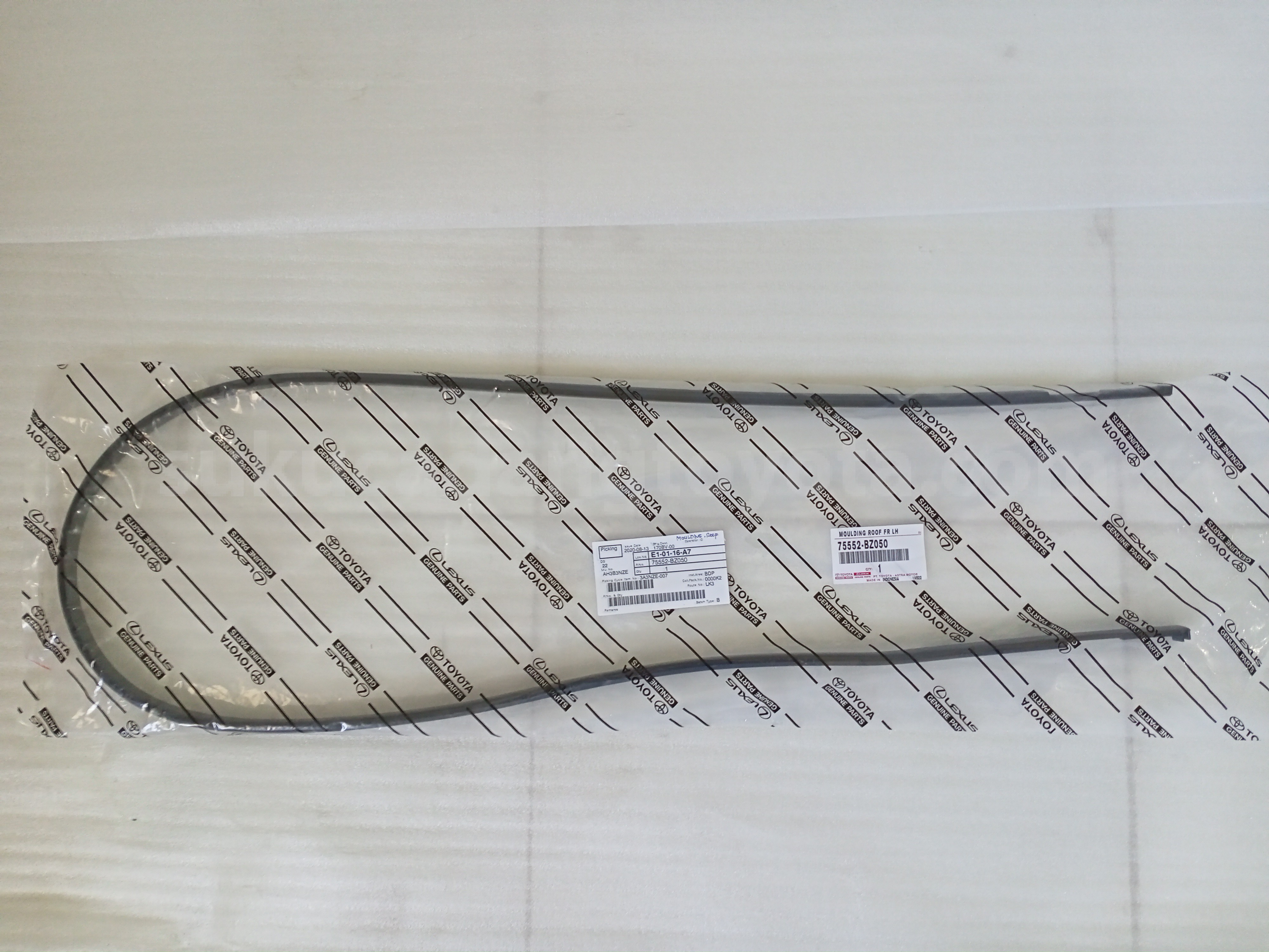 75552BZ050 MOULDING ROOF FR LH - TOYOTA