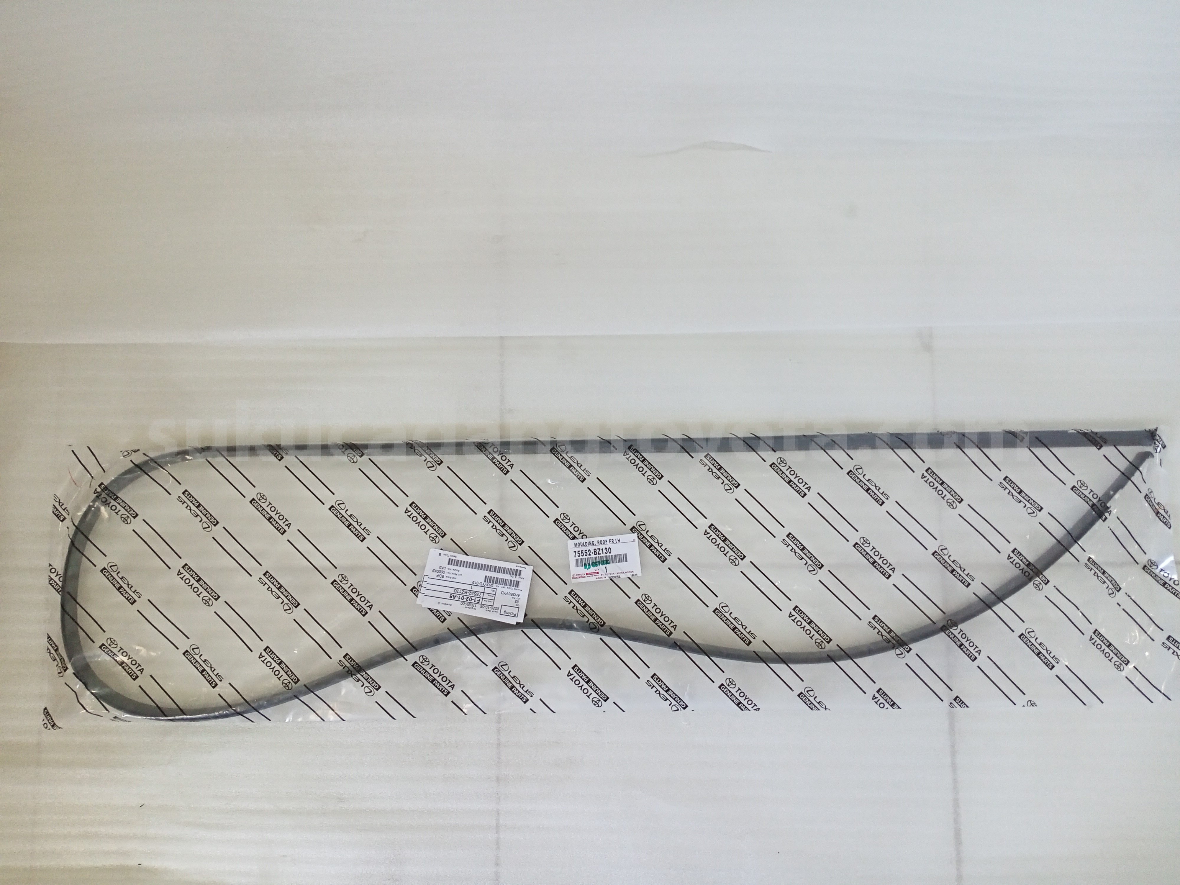 75552BZ130 MOULDING, ROOF FR LH - TOYOTA