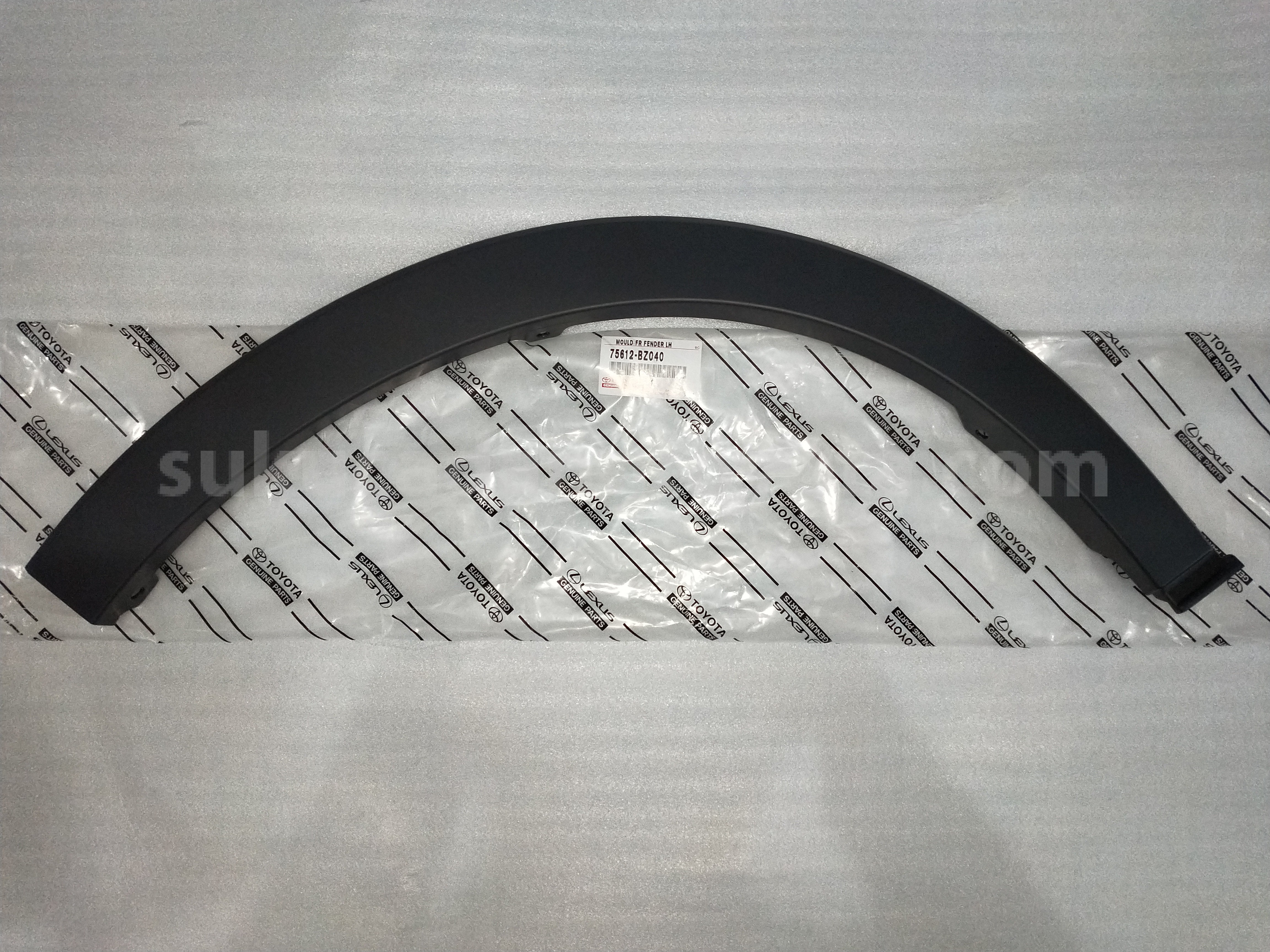 75612BZ040 MOULDING,FR FENDER,LH - TOYOTA