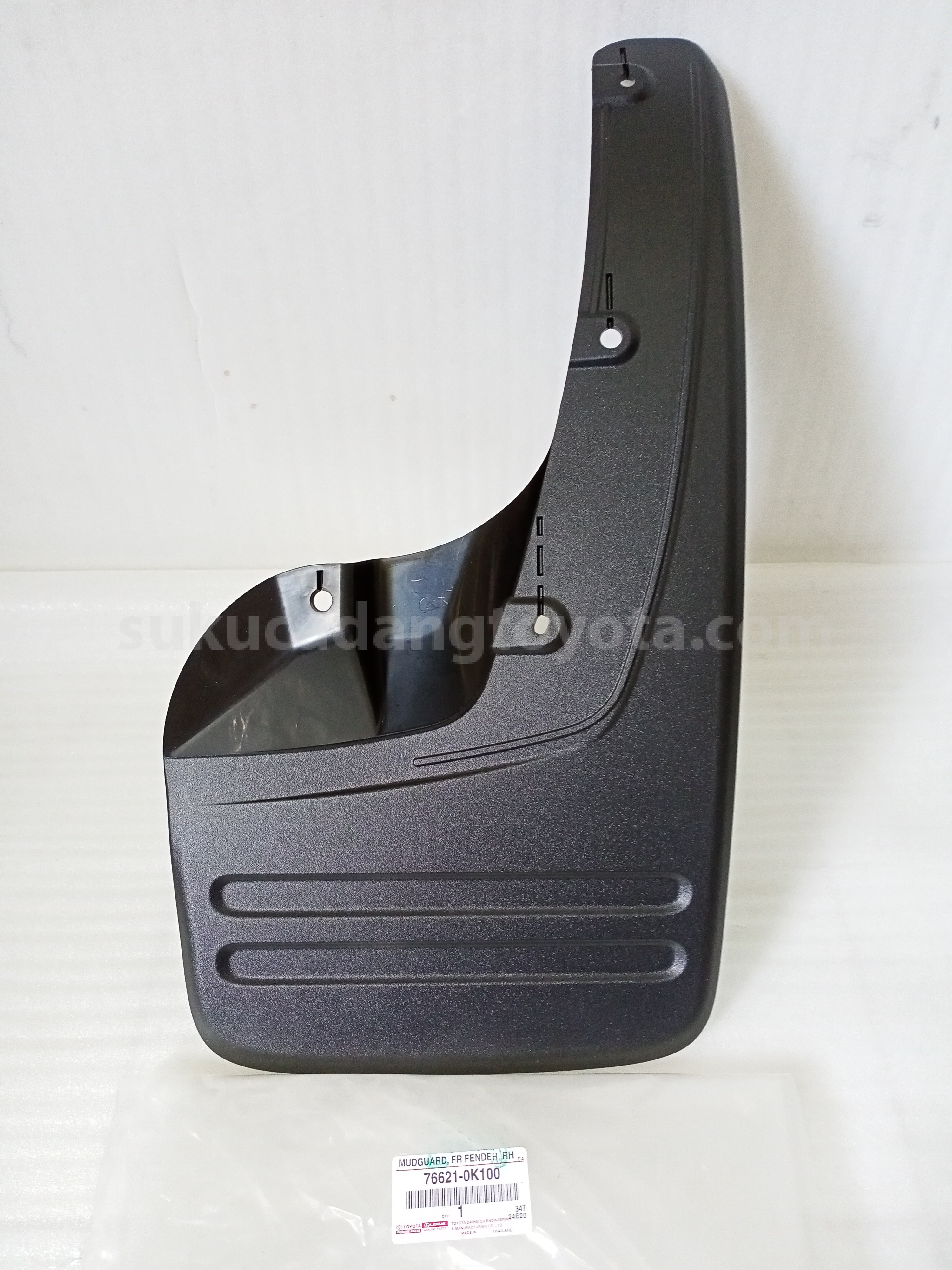 766210K100 MUDGUARD, FR FENDER, - TOYOTA