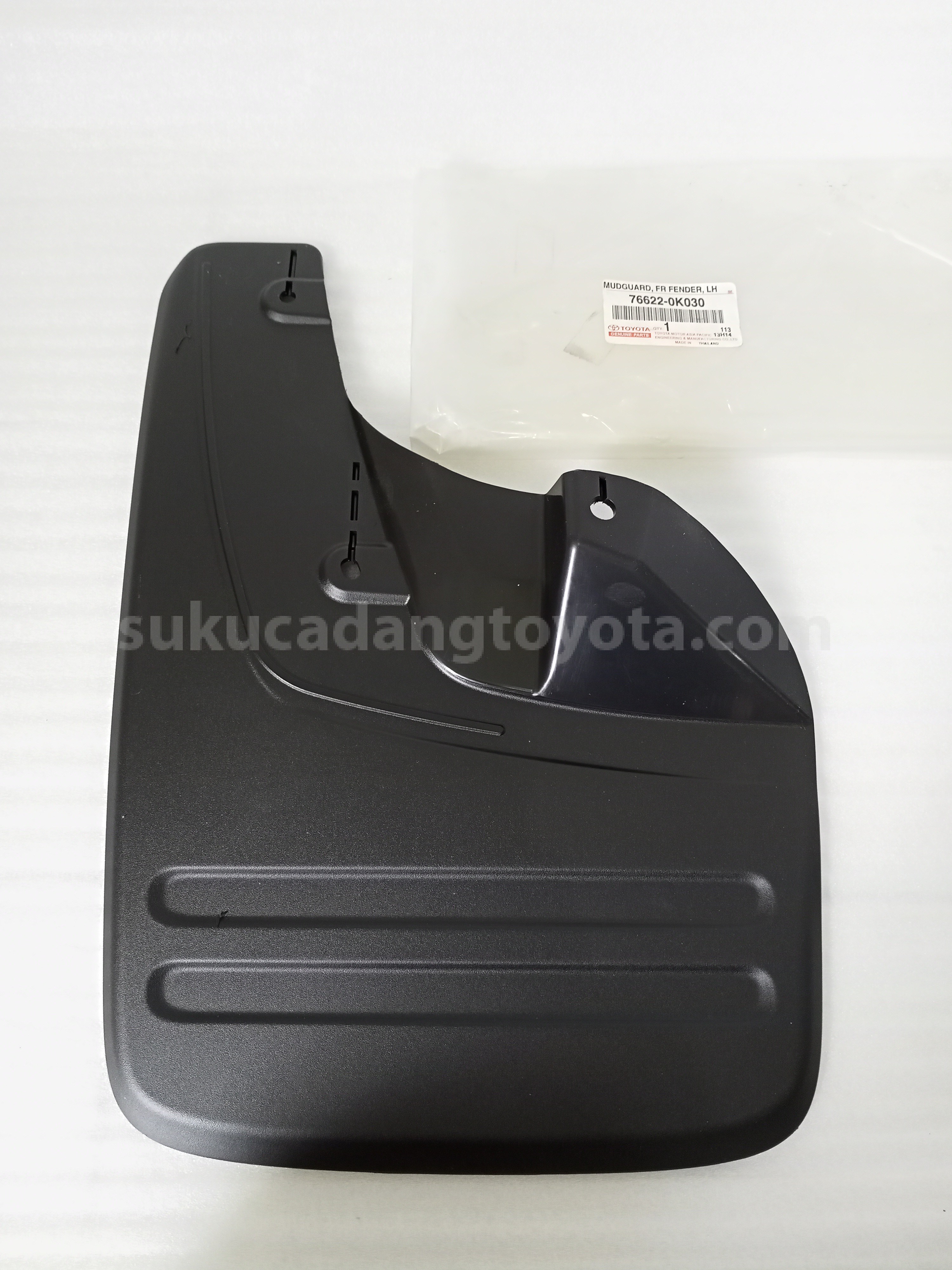 766220K030 MUDGUARD, FR FENDER, - TOYOTA