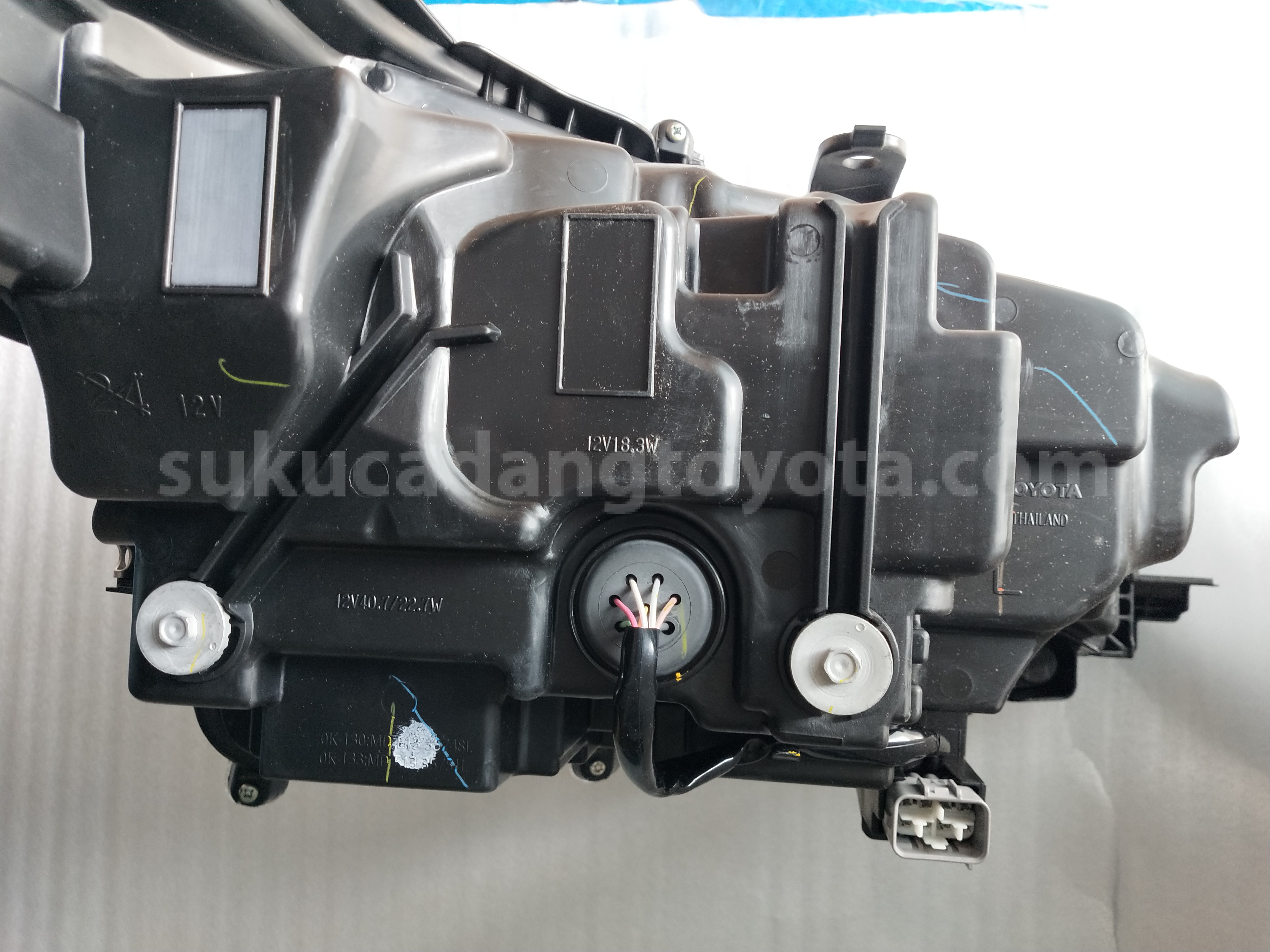 811500KL50 HEADLAMP ASSY, LH - TOYOTA