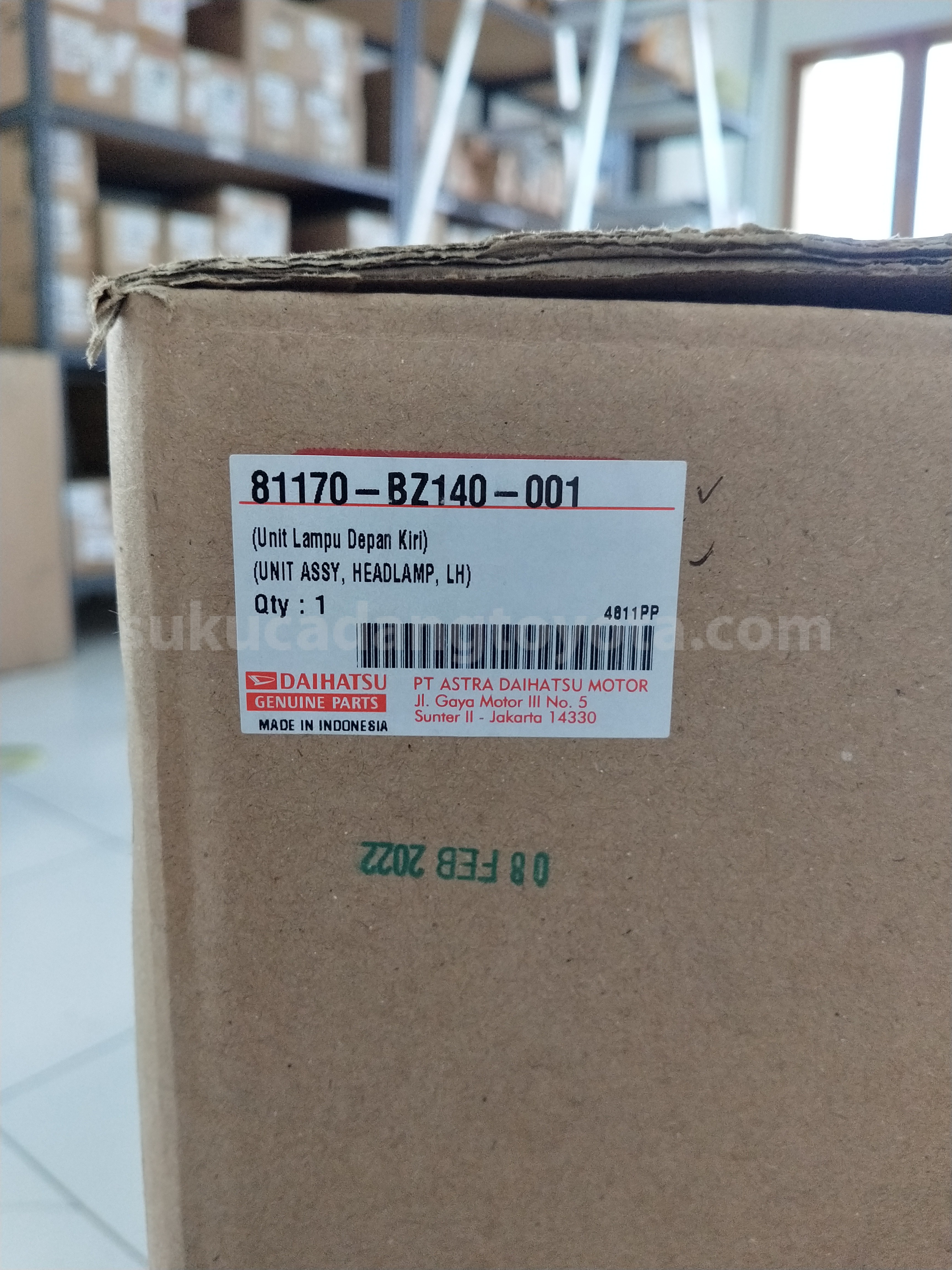 81170BZ140 UNIT ASSY,HEADLMP LH - TOYOTA