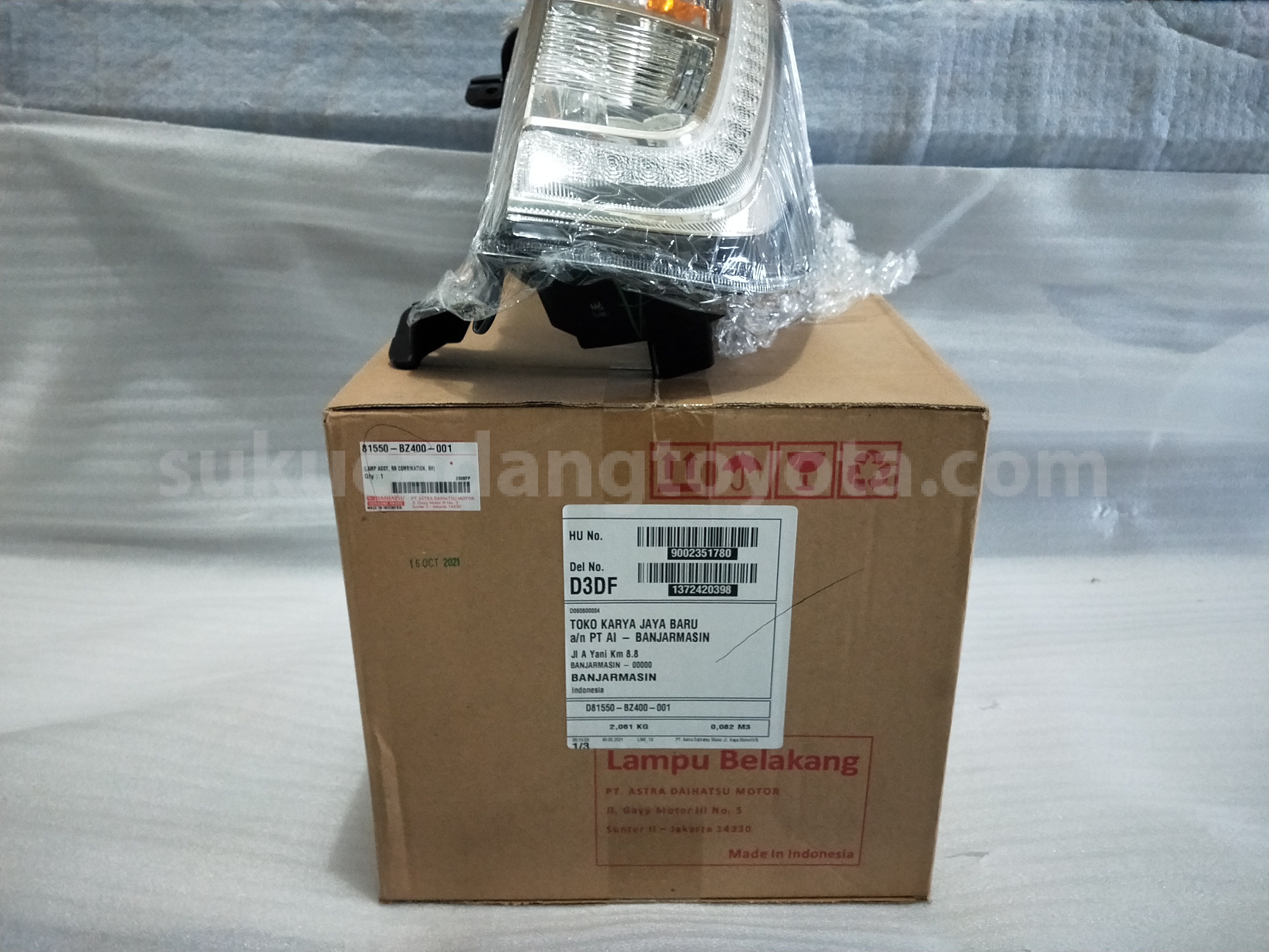 81550BZ400 LAMP A/S RR COMBI RH - TOYOTA