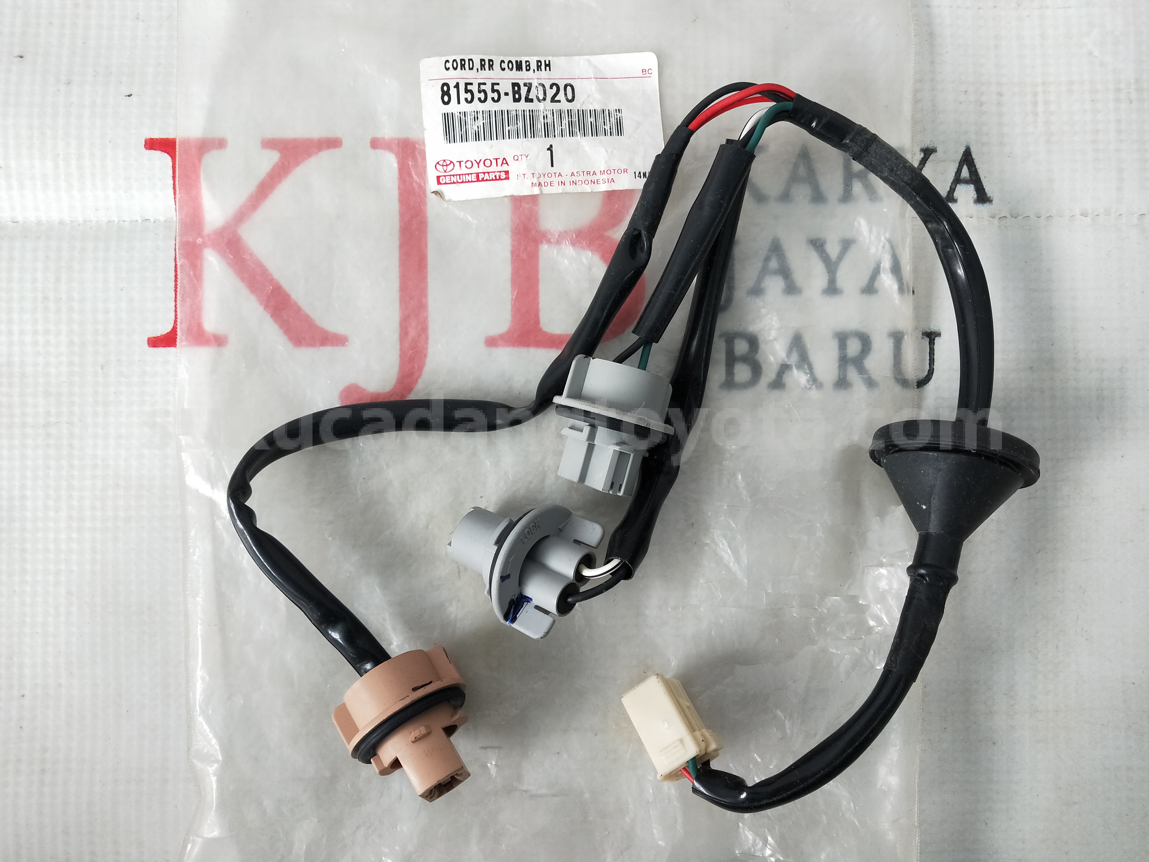 81555BZ020 CORD,RR COMB,RH - TOYOTA