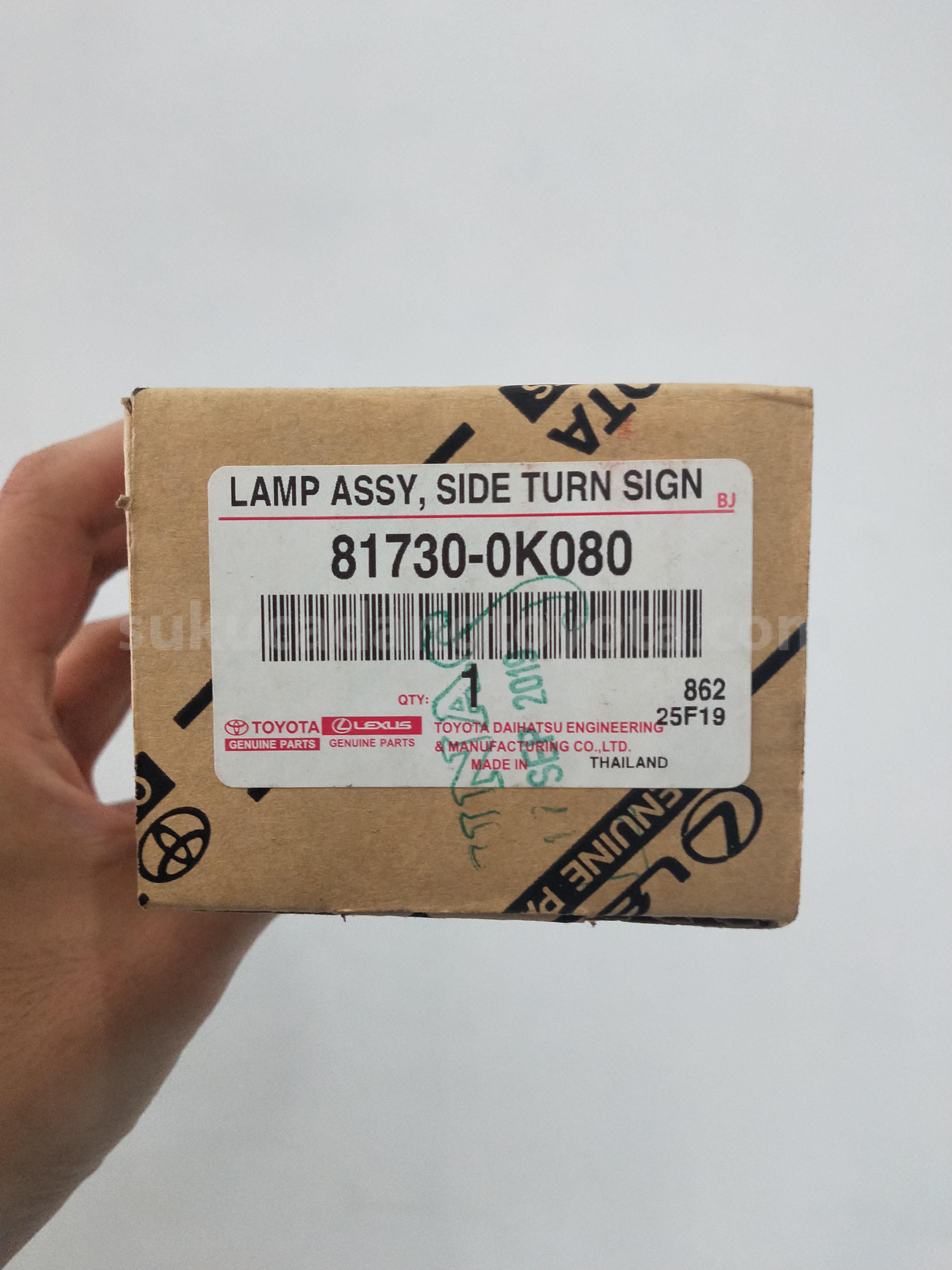 817300K080 LAMP ASSY, SIDE TURN - TOYOTA