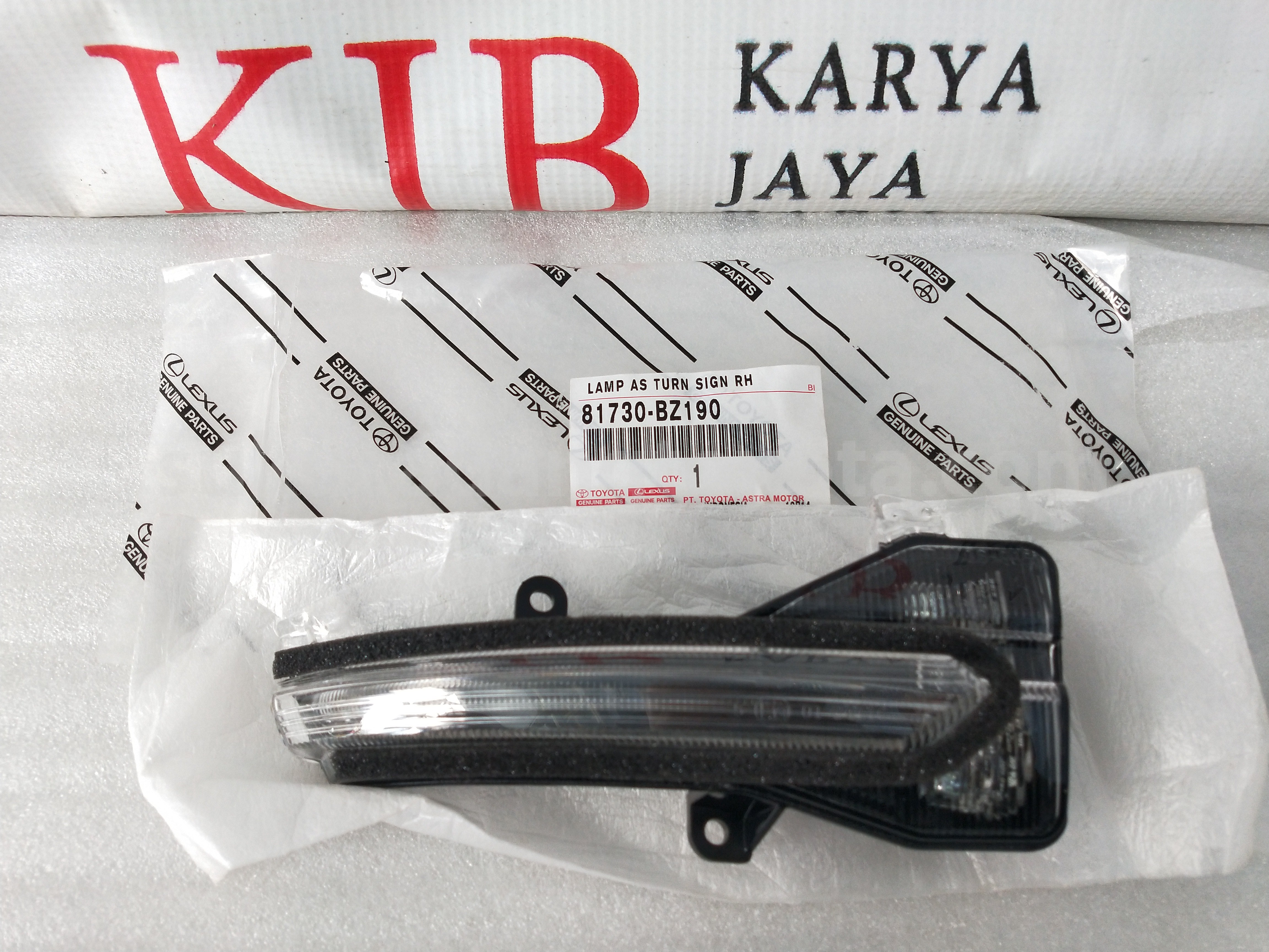 81730BZ190 LAMP AS TURN SIGN RH - TOYOTA