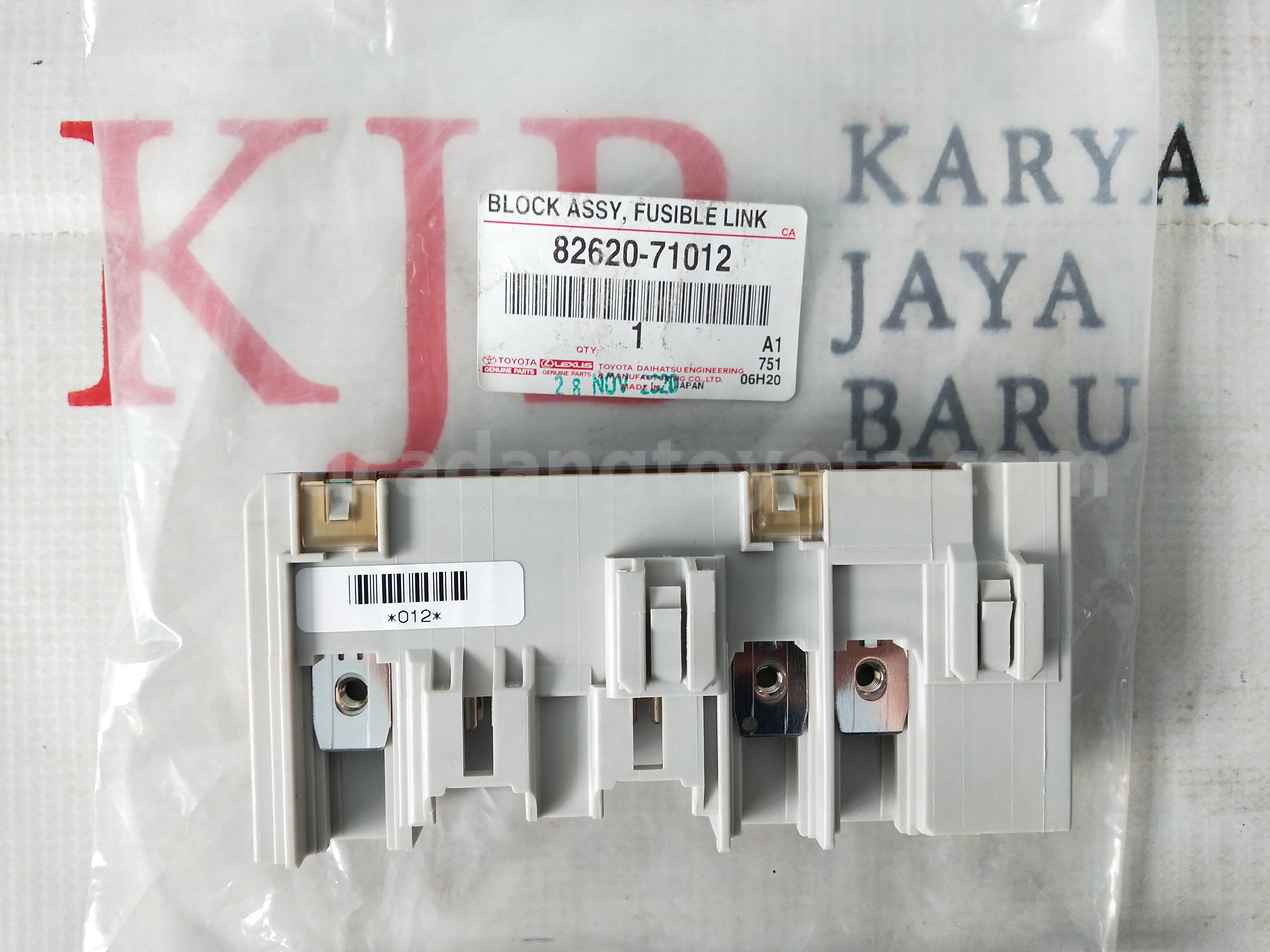 8262071012 BLOCK AS FUSIBLELINK - TOYOTA