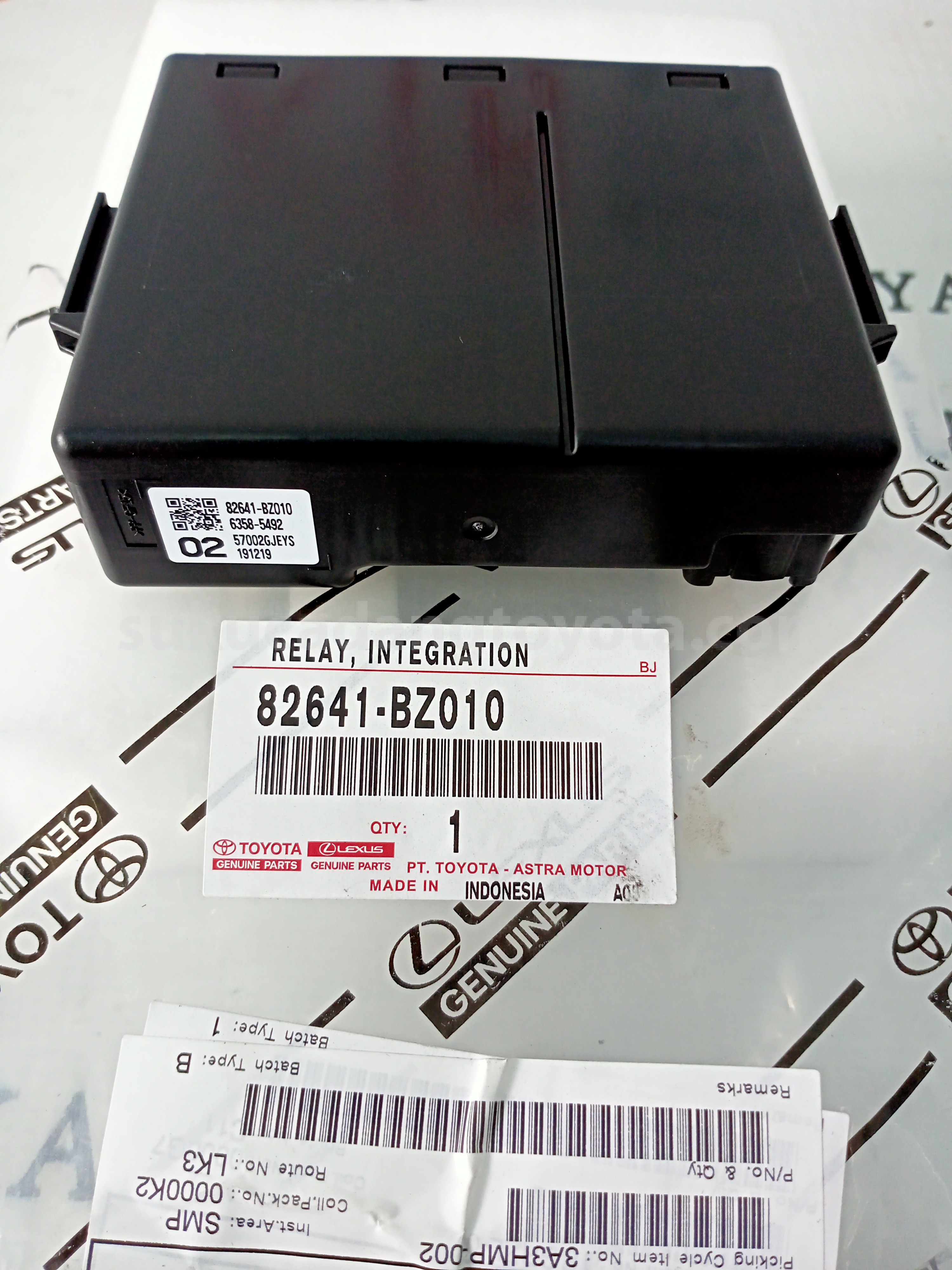 82641BZ010 RELAY, INTEGRATION - TOYOTA