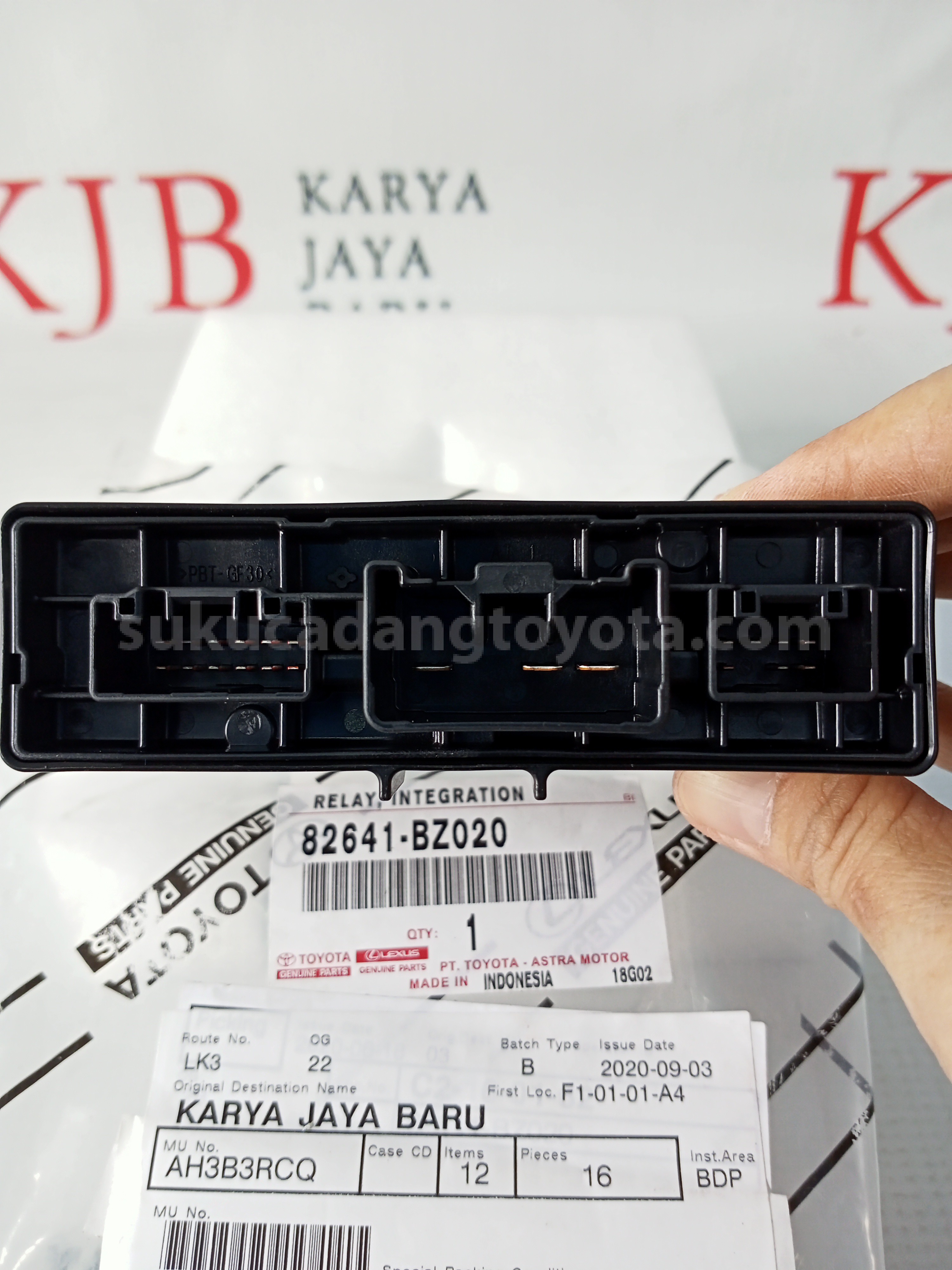 82641BZ020 RELAY, INTEGRATION - TOYOTA