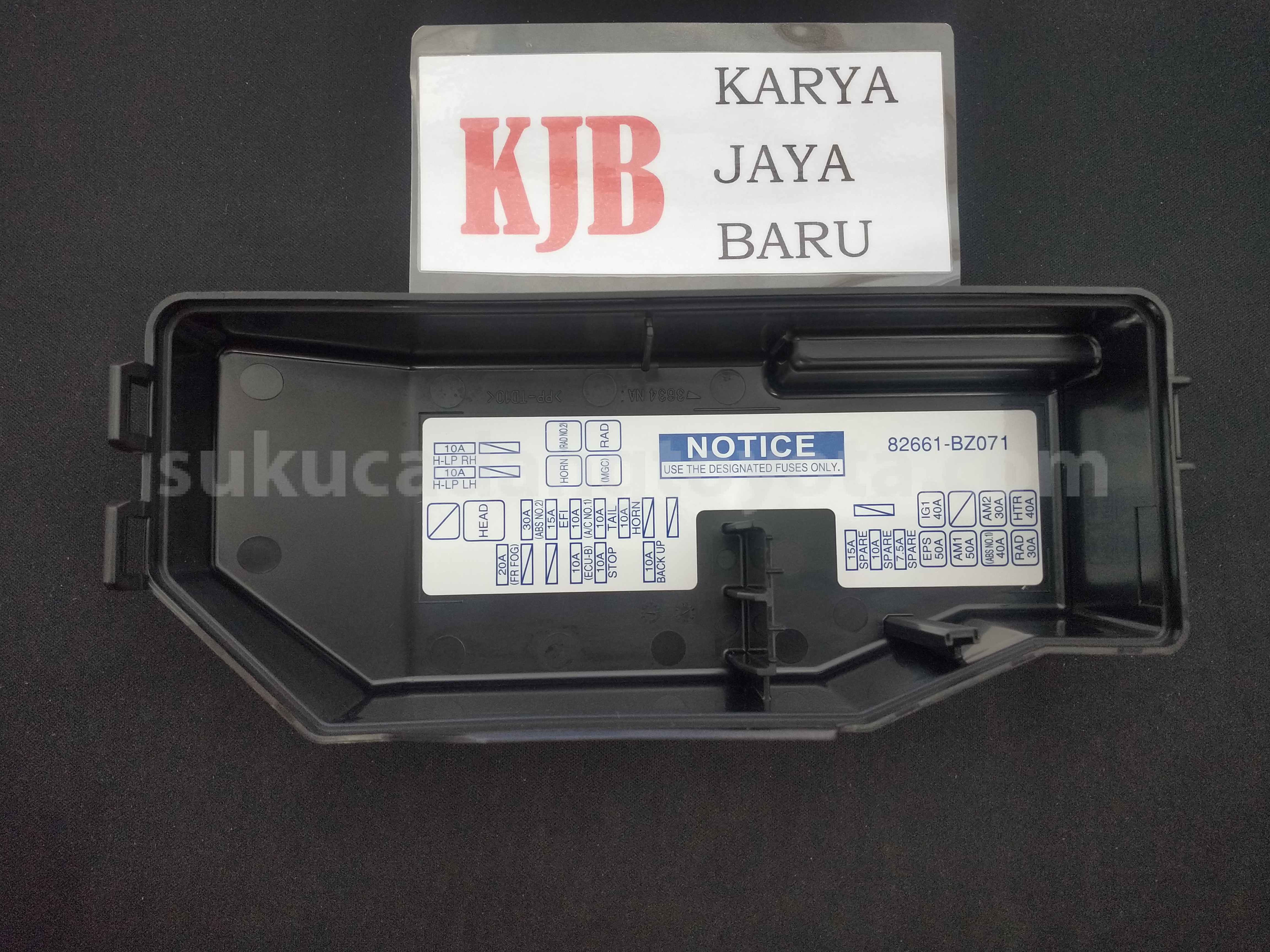 82661BZ071 COVER, RELAY BLOCK - TOYOTA